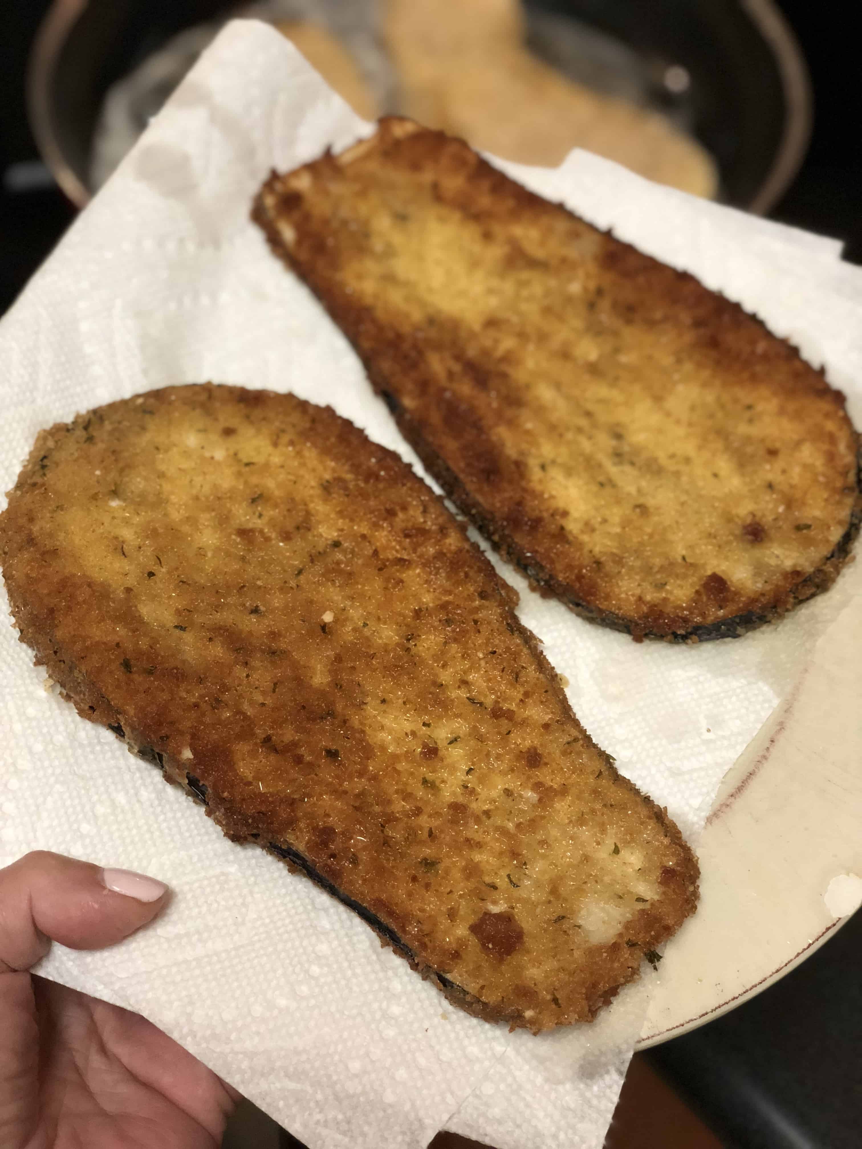 EGGPLANT NAPOLEONS PARMESAN DINNER IDEAS