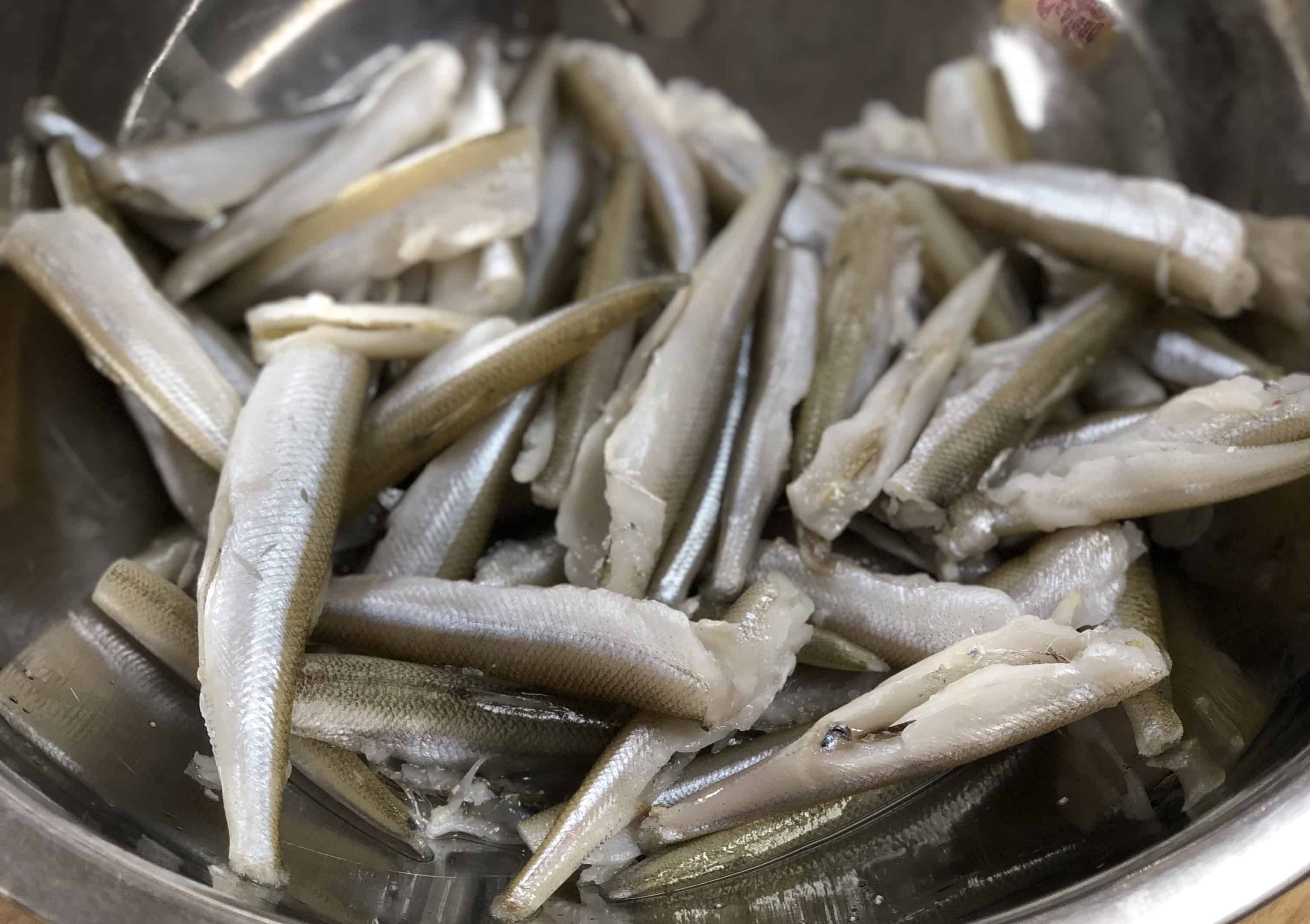 FRIED SMELT FISH FEAST OF THE SEVEN FISHES