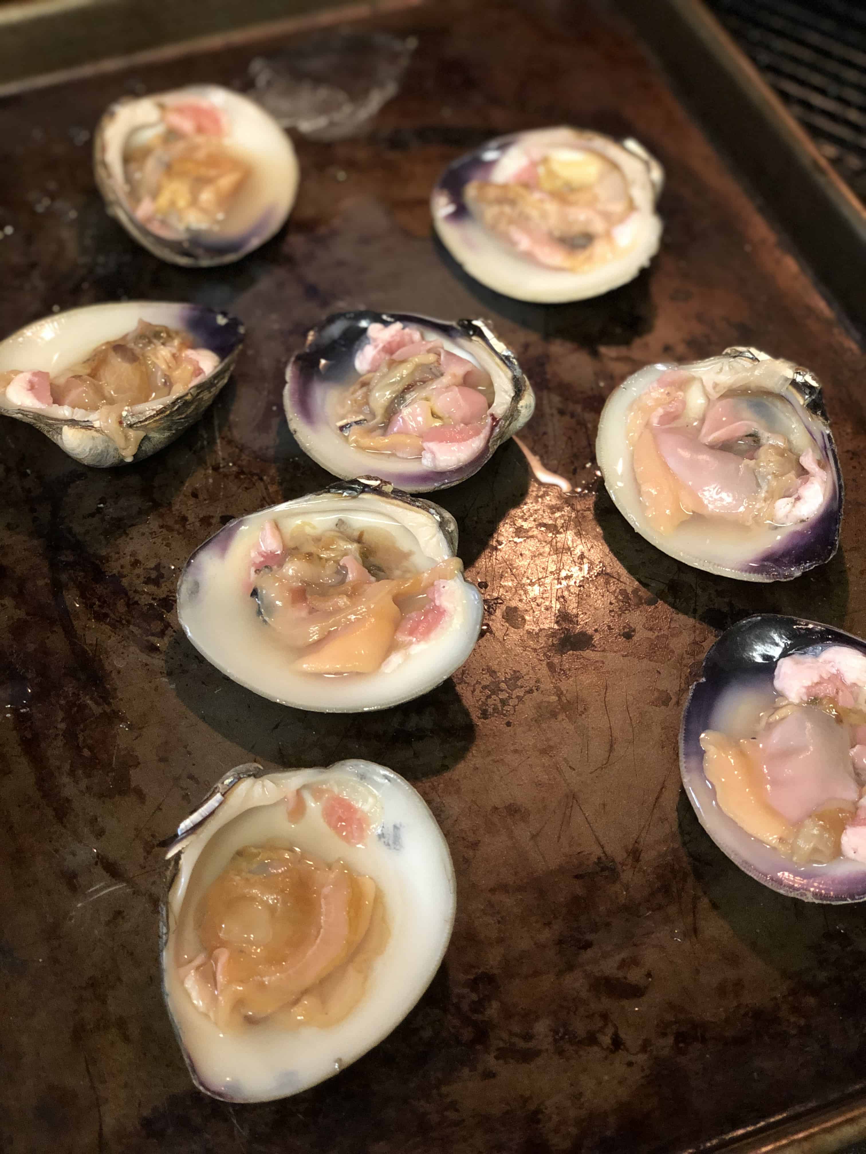 CLAMS OREGANATA APPETIZERS SEAFOOD