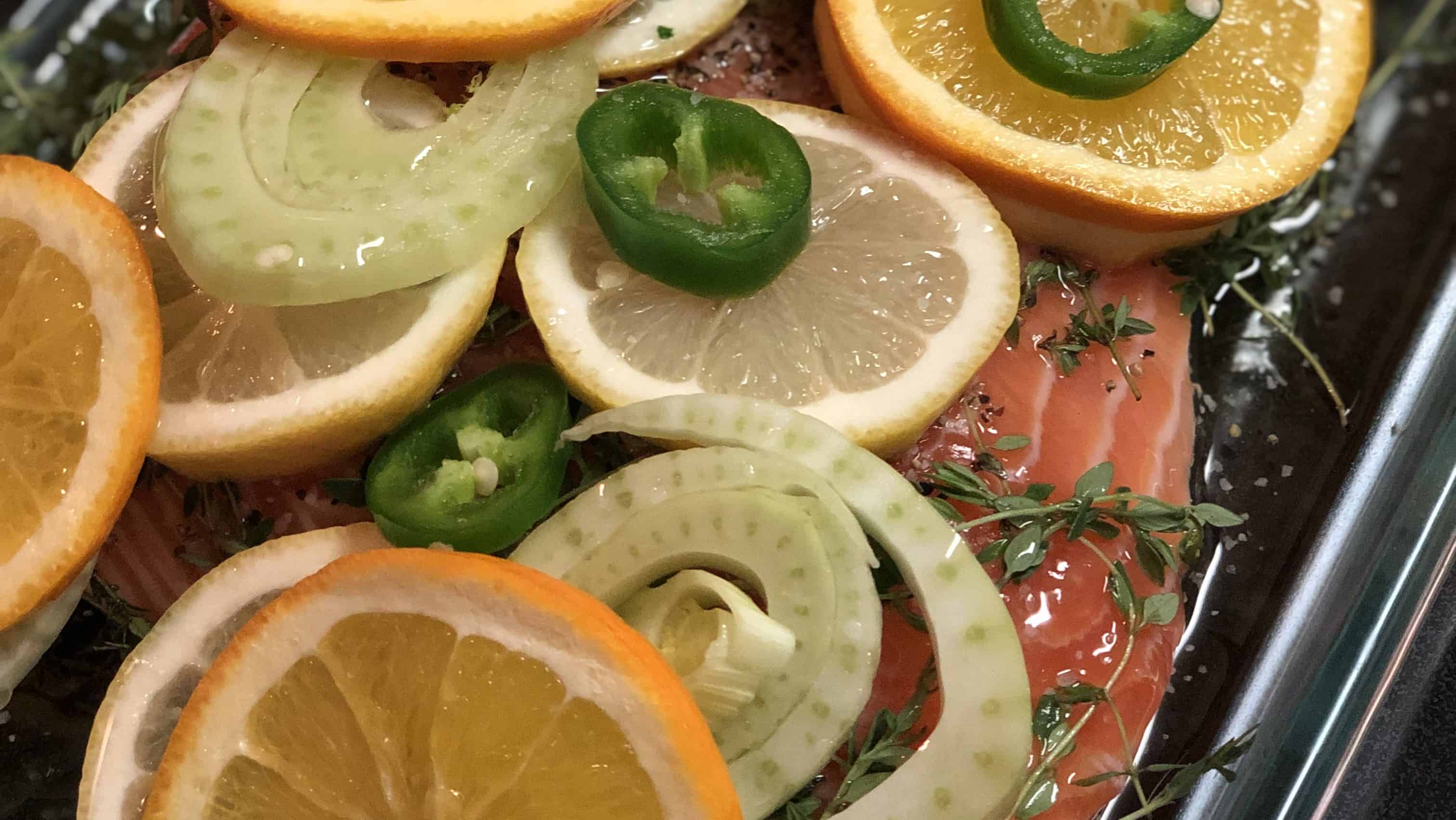 OLIVE OIL SALMON SLOW ROASTING EASY RECIPE