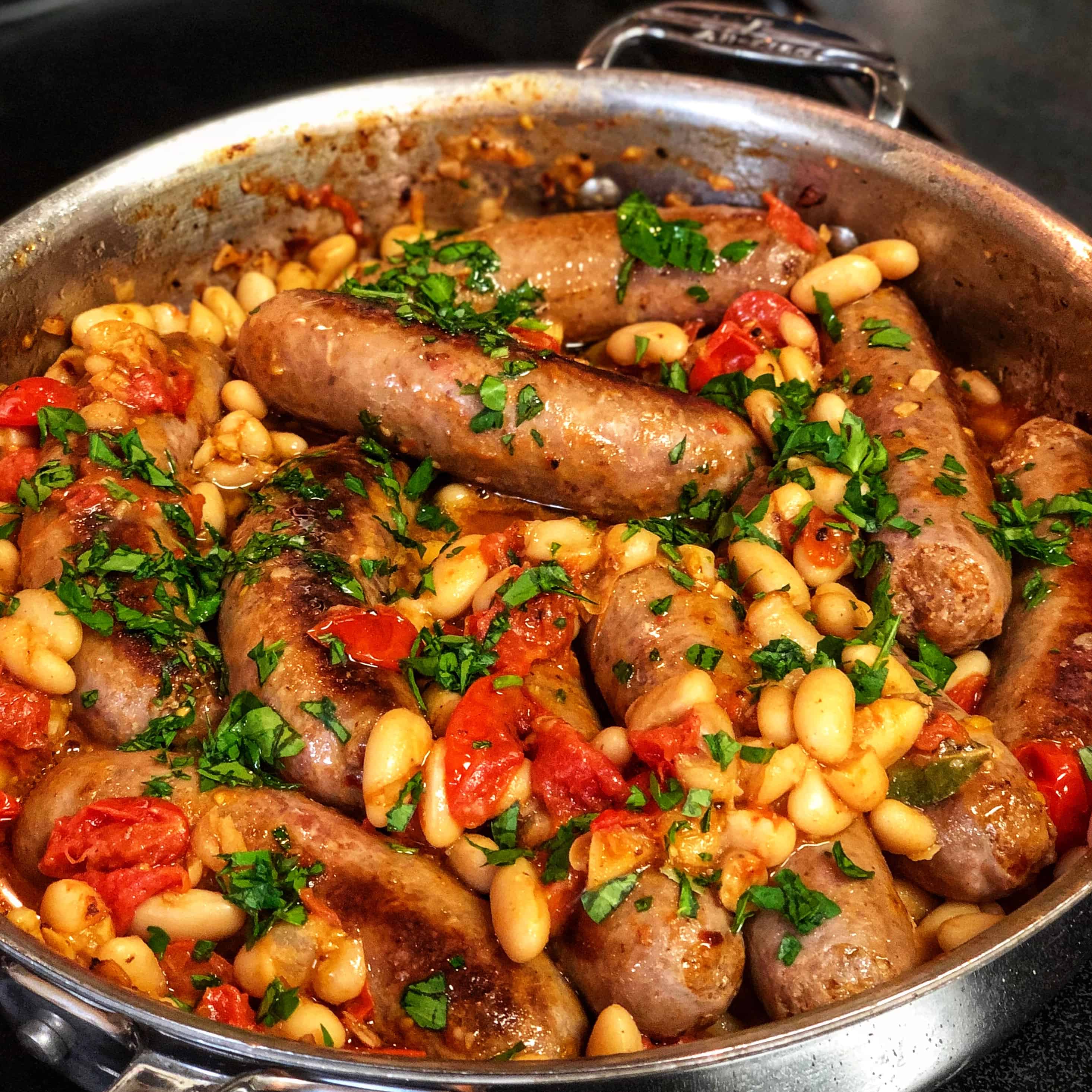 ITALIAN SAUSAGE AND BEANS 30MINUTE MEALS