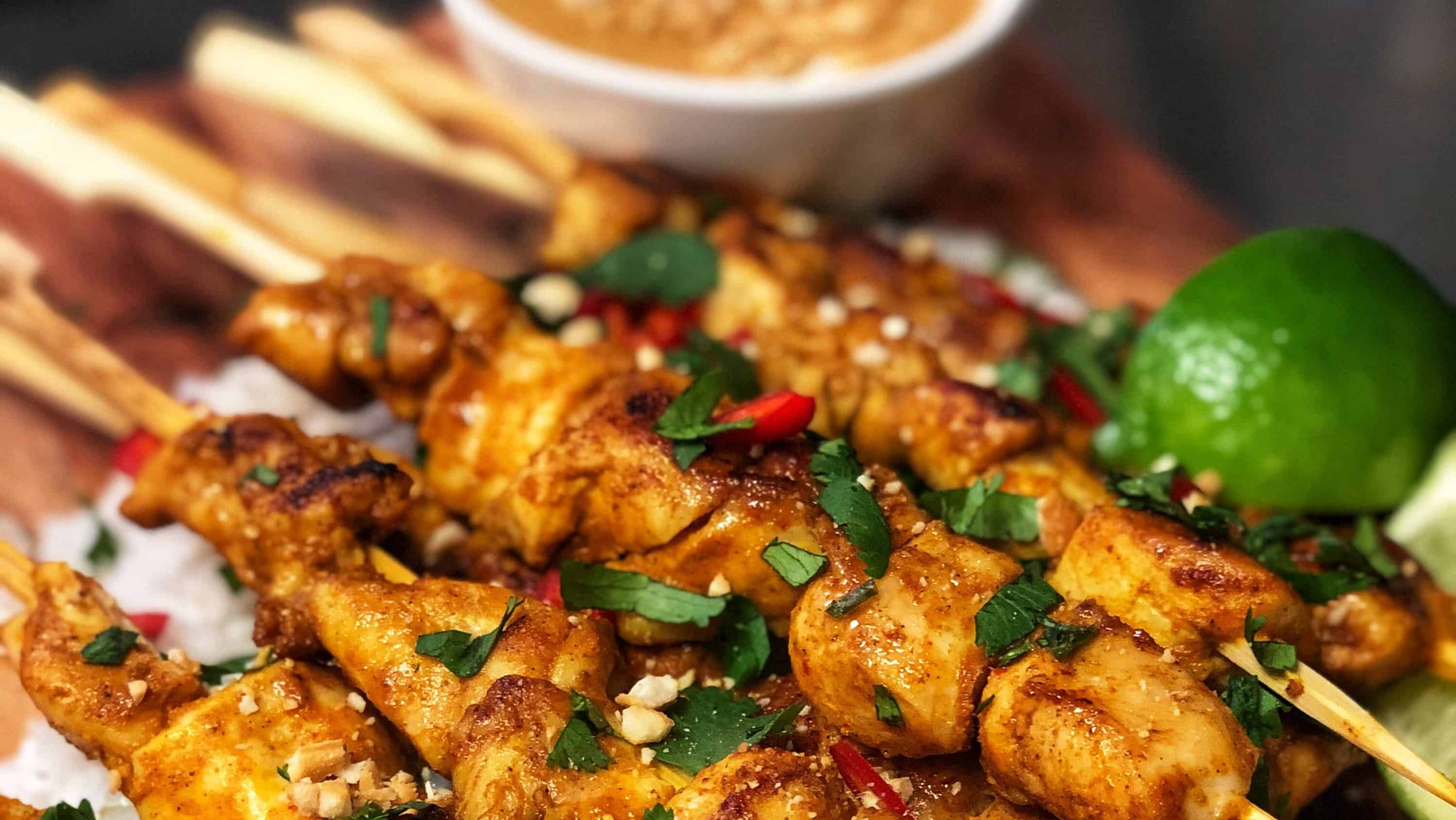 CHICKEN SATAY ASIAN COOKING ASIAN FOOD