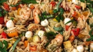 shrimp and orzo pasta