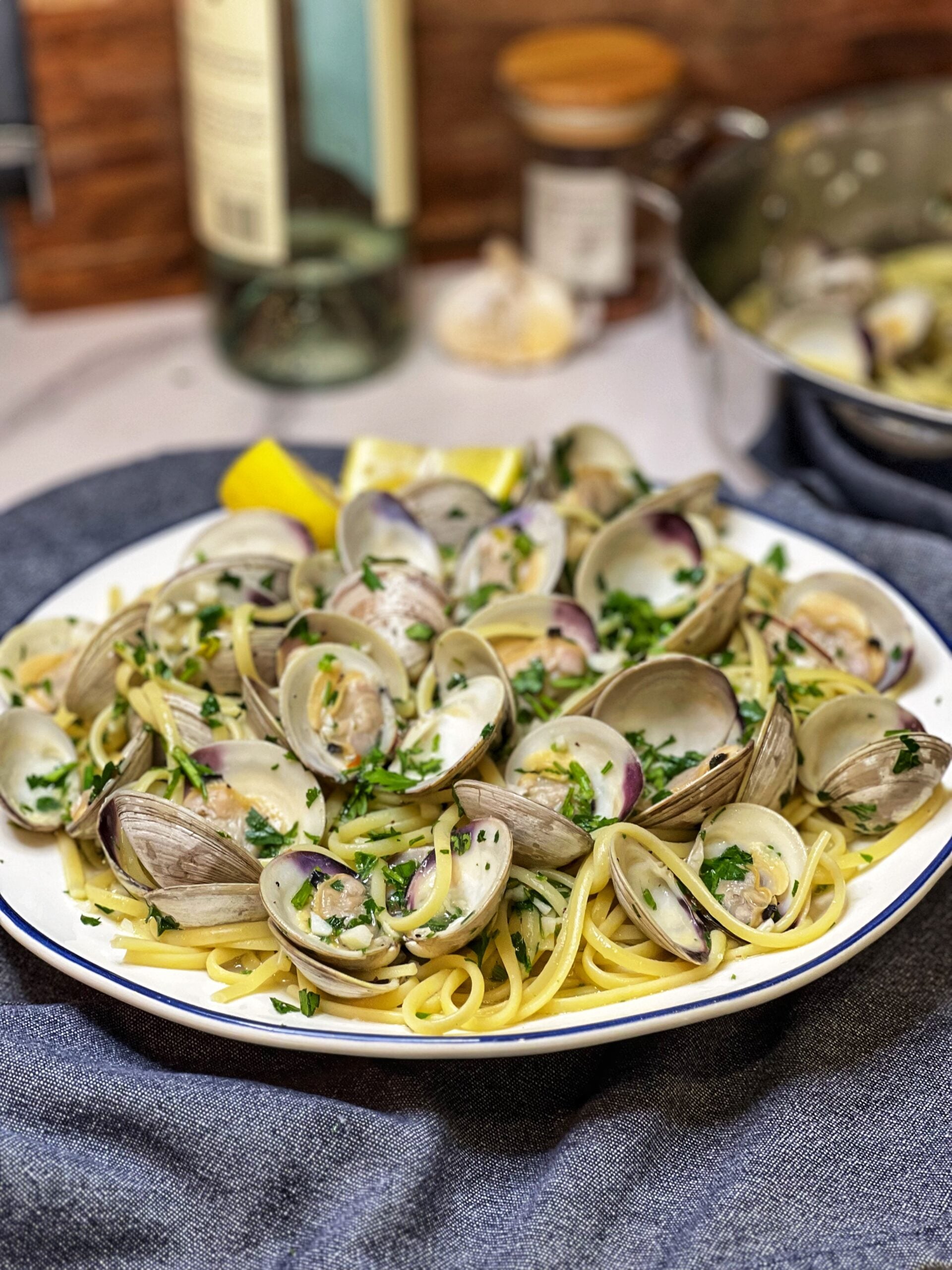 Linguine with White Clam Sauce | Charlotte Fashion Plate