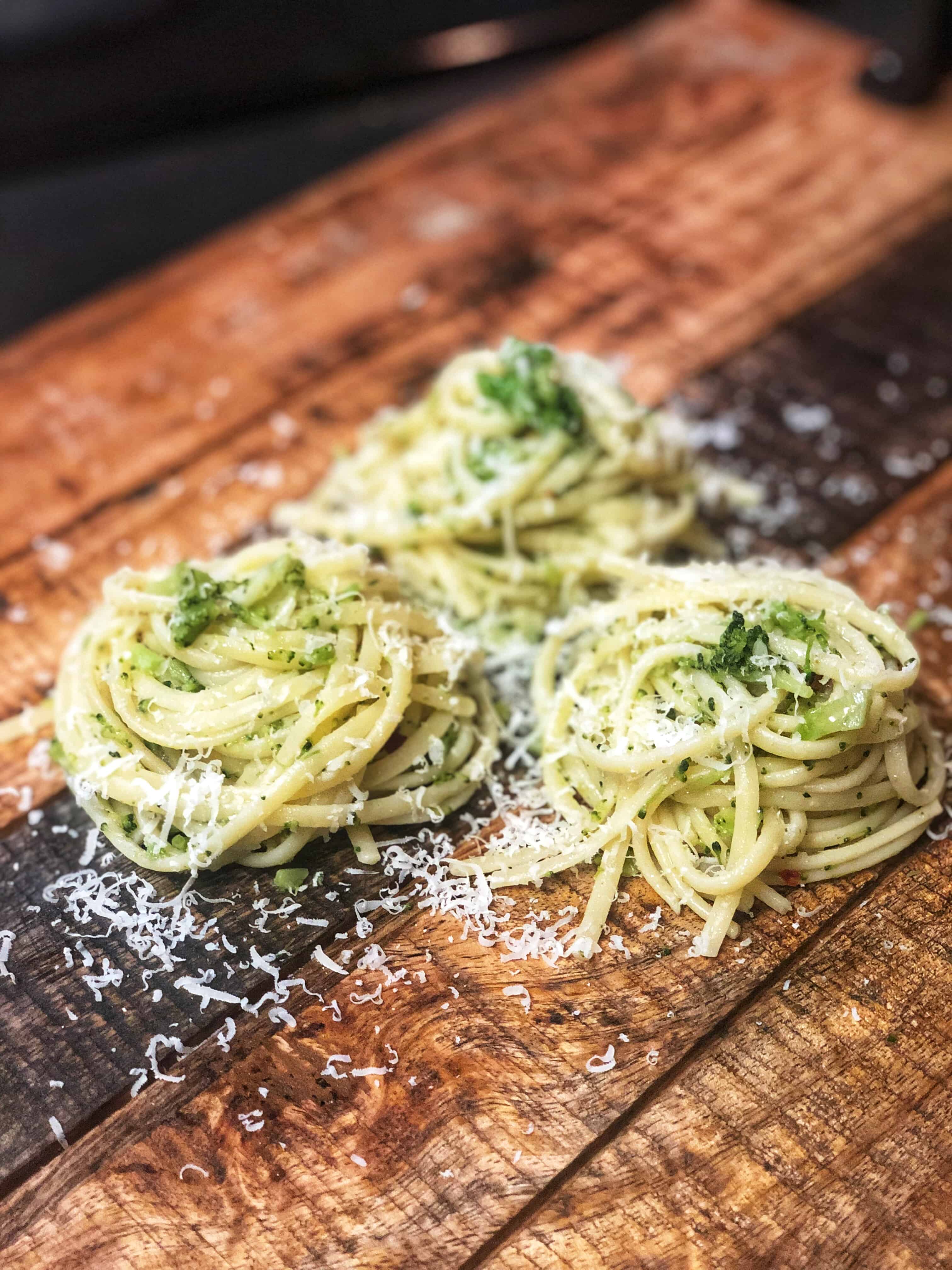 PASTA WITH BROCCOLI SIDE DISH EASY RECIPE