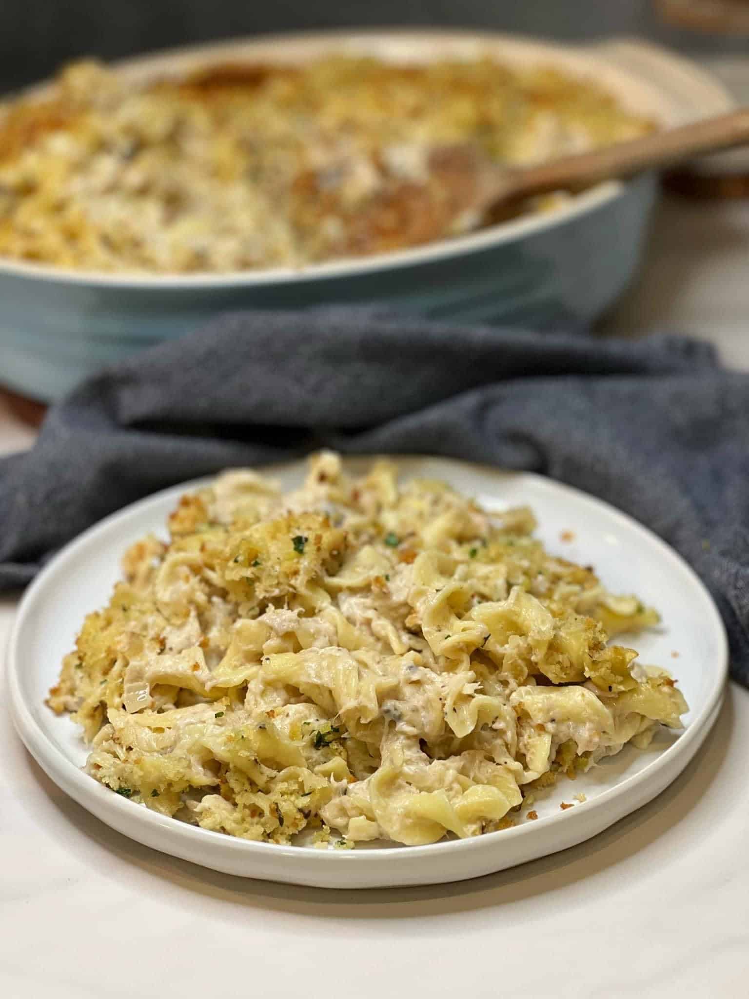 Classic Tuna Noodle Casserole | Charlotte Fashion Plate