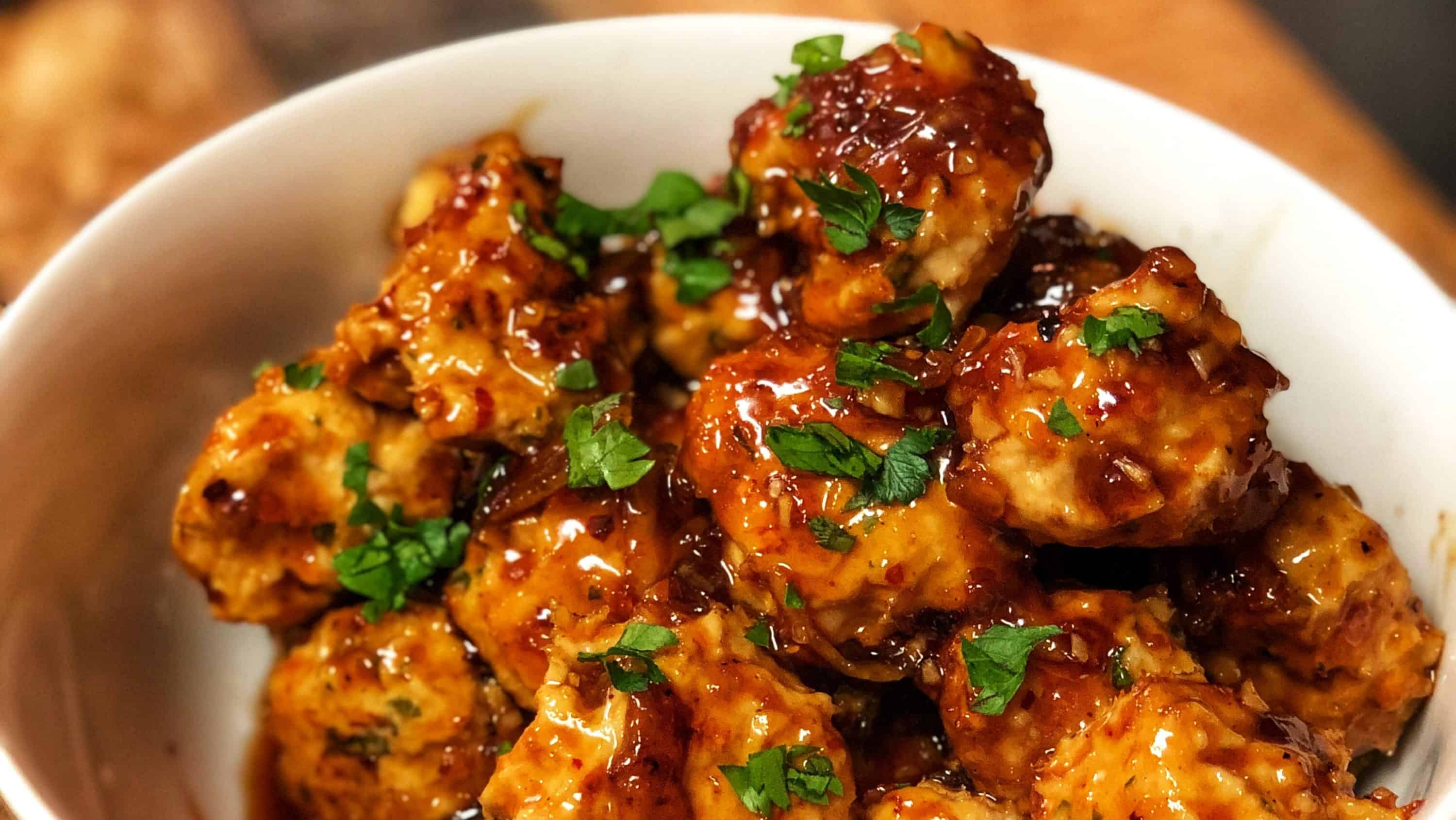 GENERAL TSO MEATBALLS | ASIAN COOKING | DINNER IDEAS