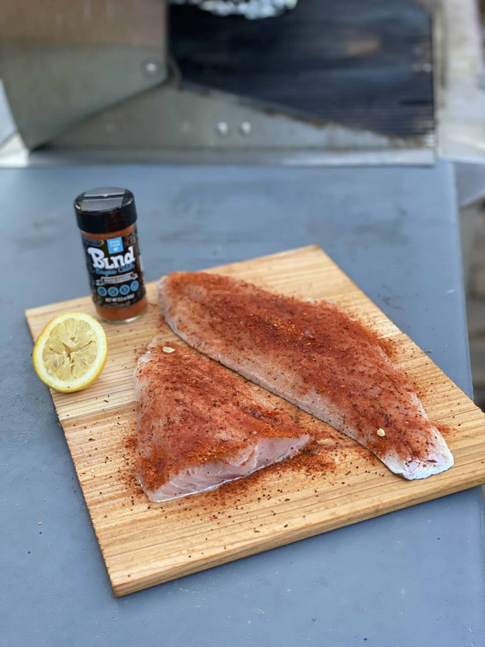 CEDAR PLANK GRILLED FISH SALMON EASY RECIPE