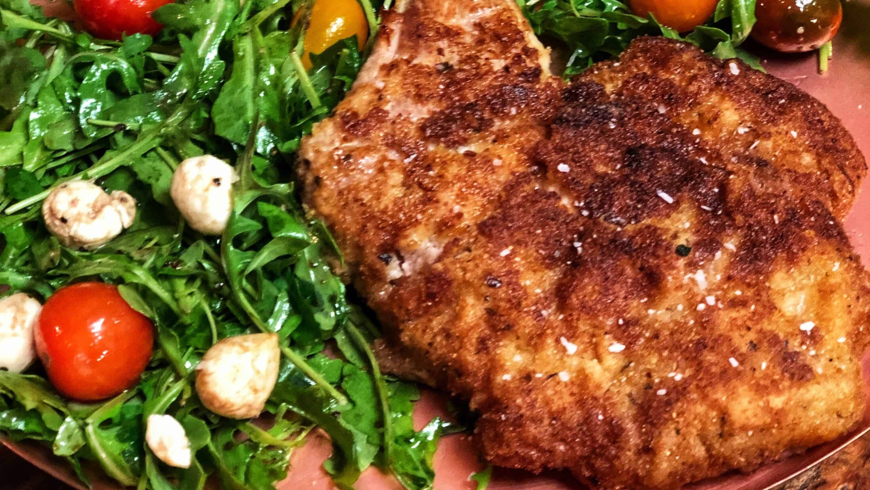 VEAL MILANESE DINNER IDEAS CHARLOTTE FASHION PLATE