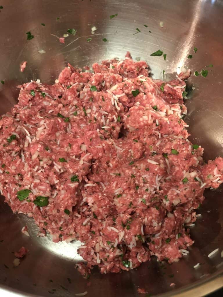 meat mixture for cabbage rolls