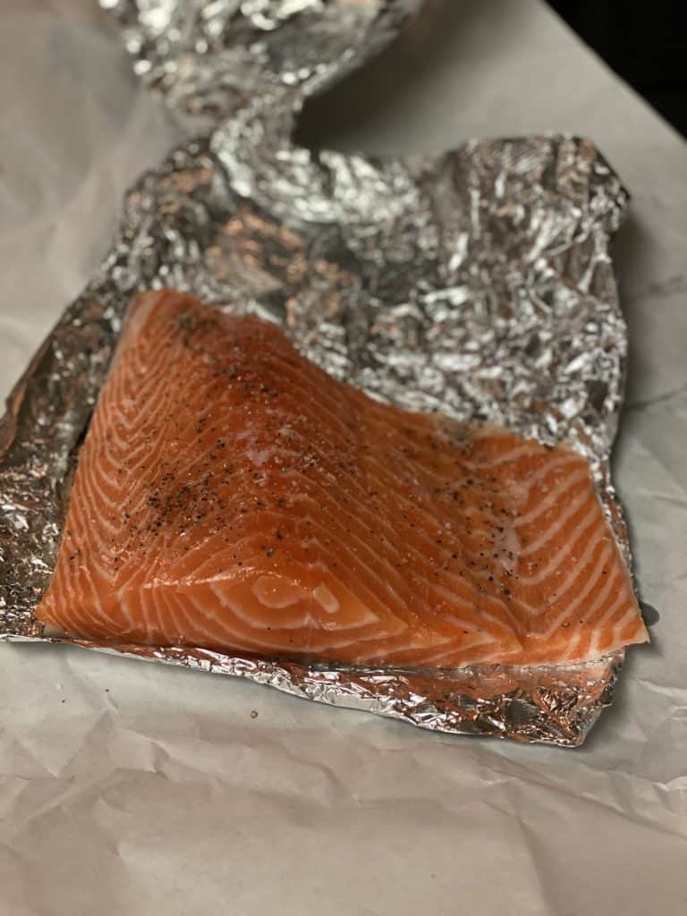 STEAMED SALMON IN PARCHMENT HEALTHY RECIPE