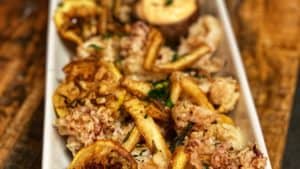a plate of Fritto Misto