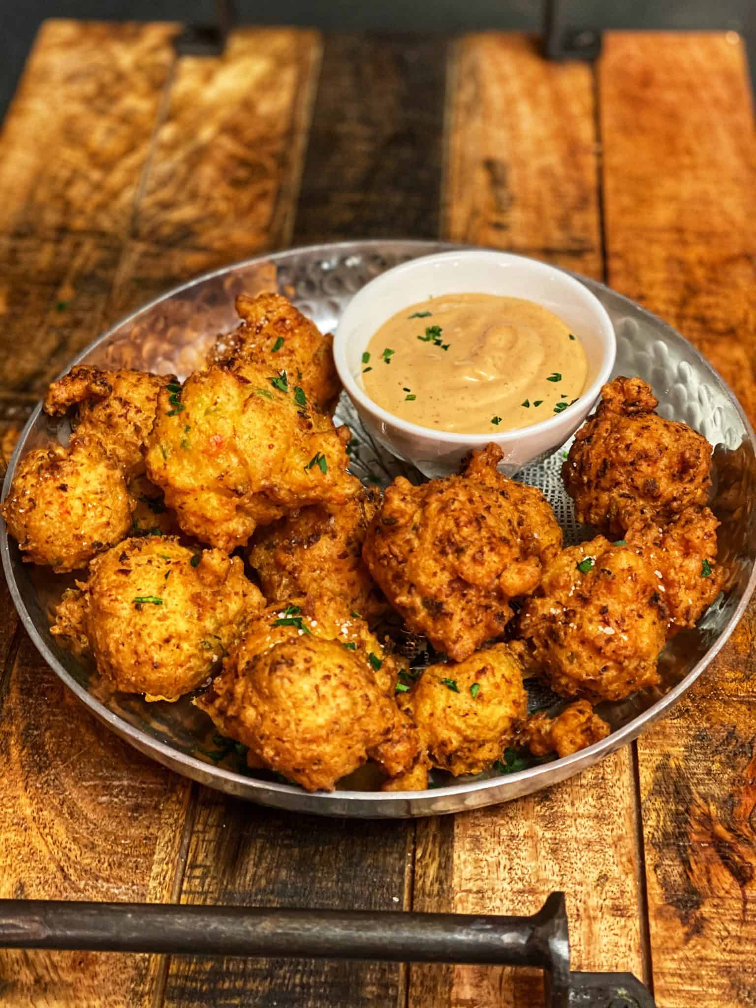 CONCH FRITTERS BAHAMAS CHARLOTTE FASHION PLATE