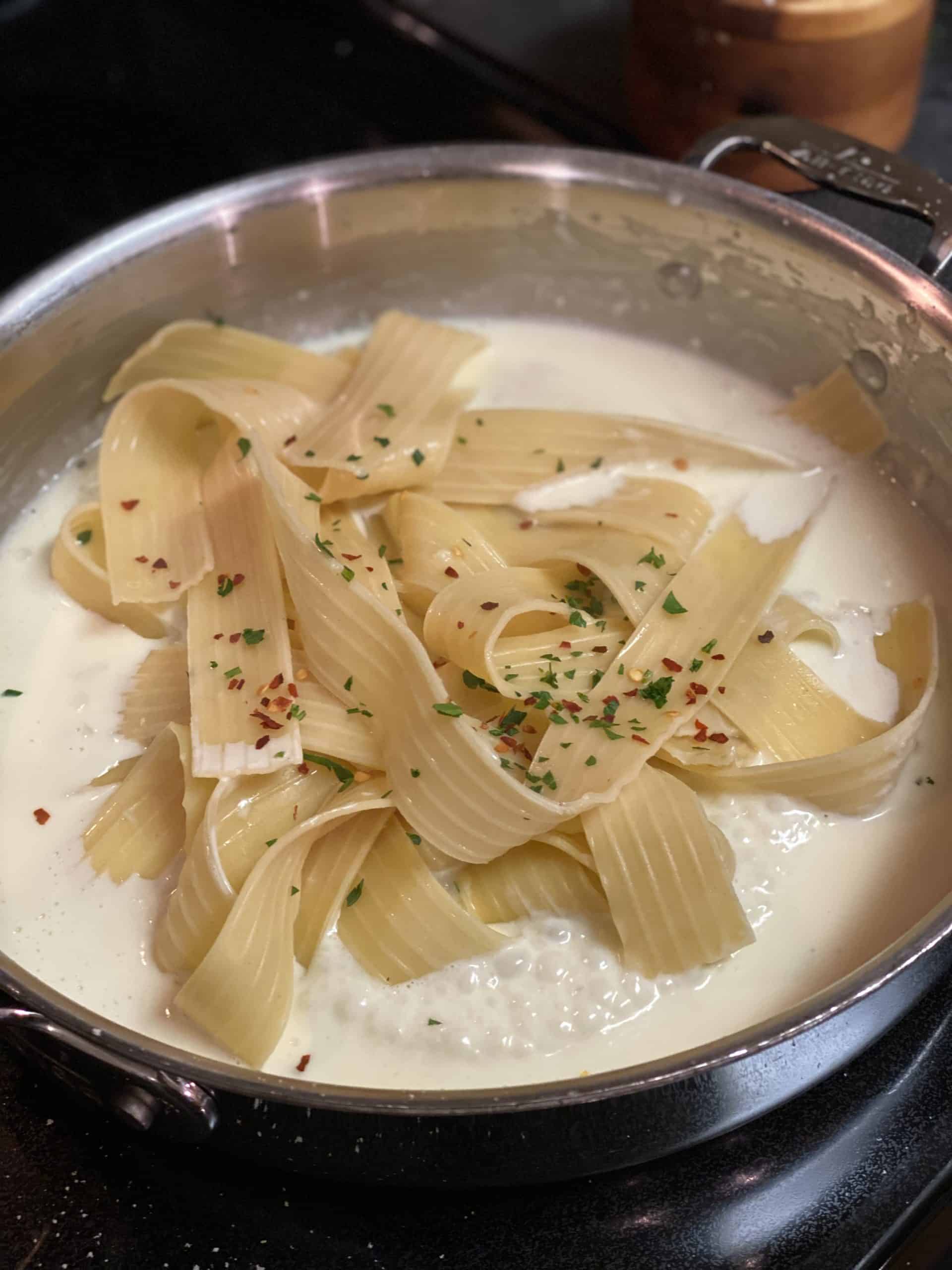 GRILLED LOBSTER TAIL PASTA SEAFOOD PASTA