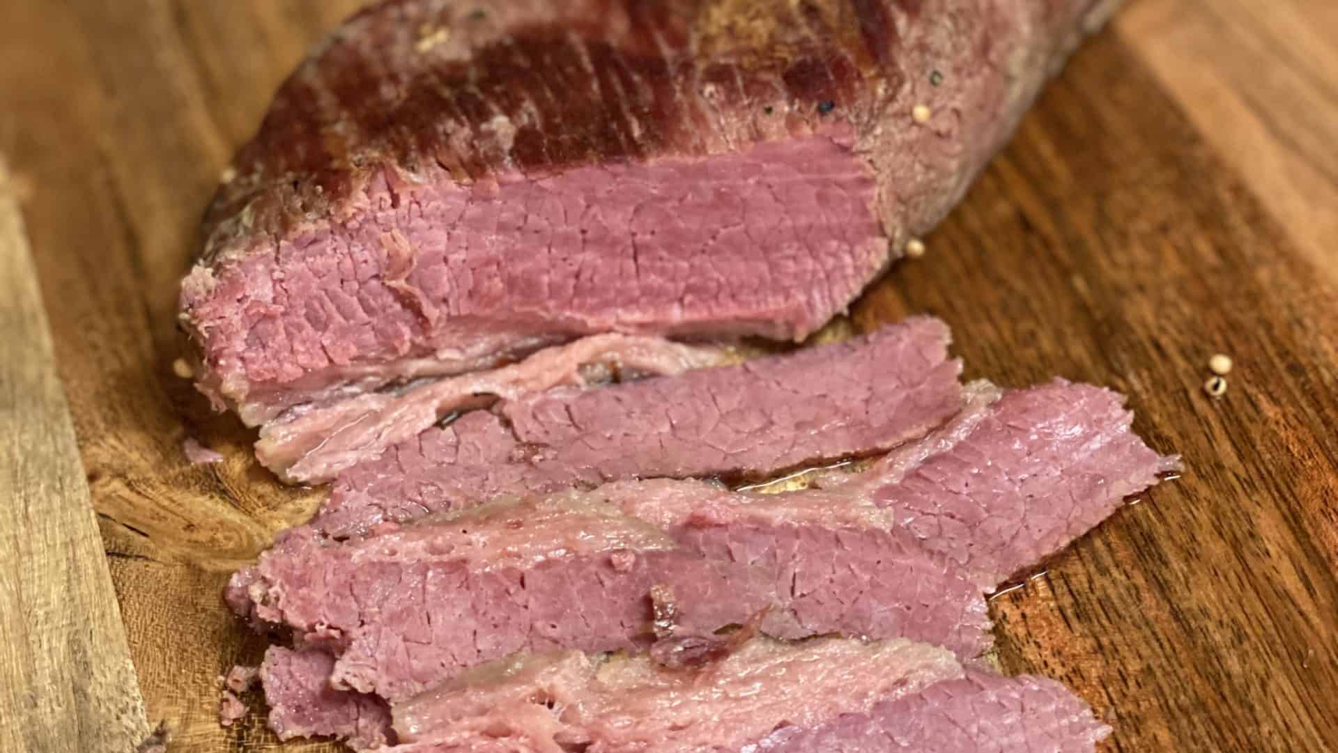 SOUS VIDE CORNED BEEF CHARLOTTE FASHION PLATE