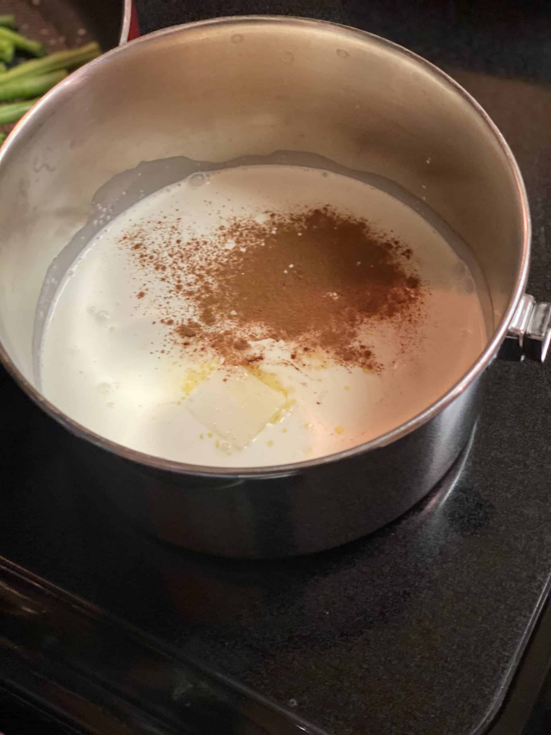 SOUS VIDE BREAD PUDDING DESSERT MASON JARS