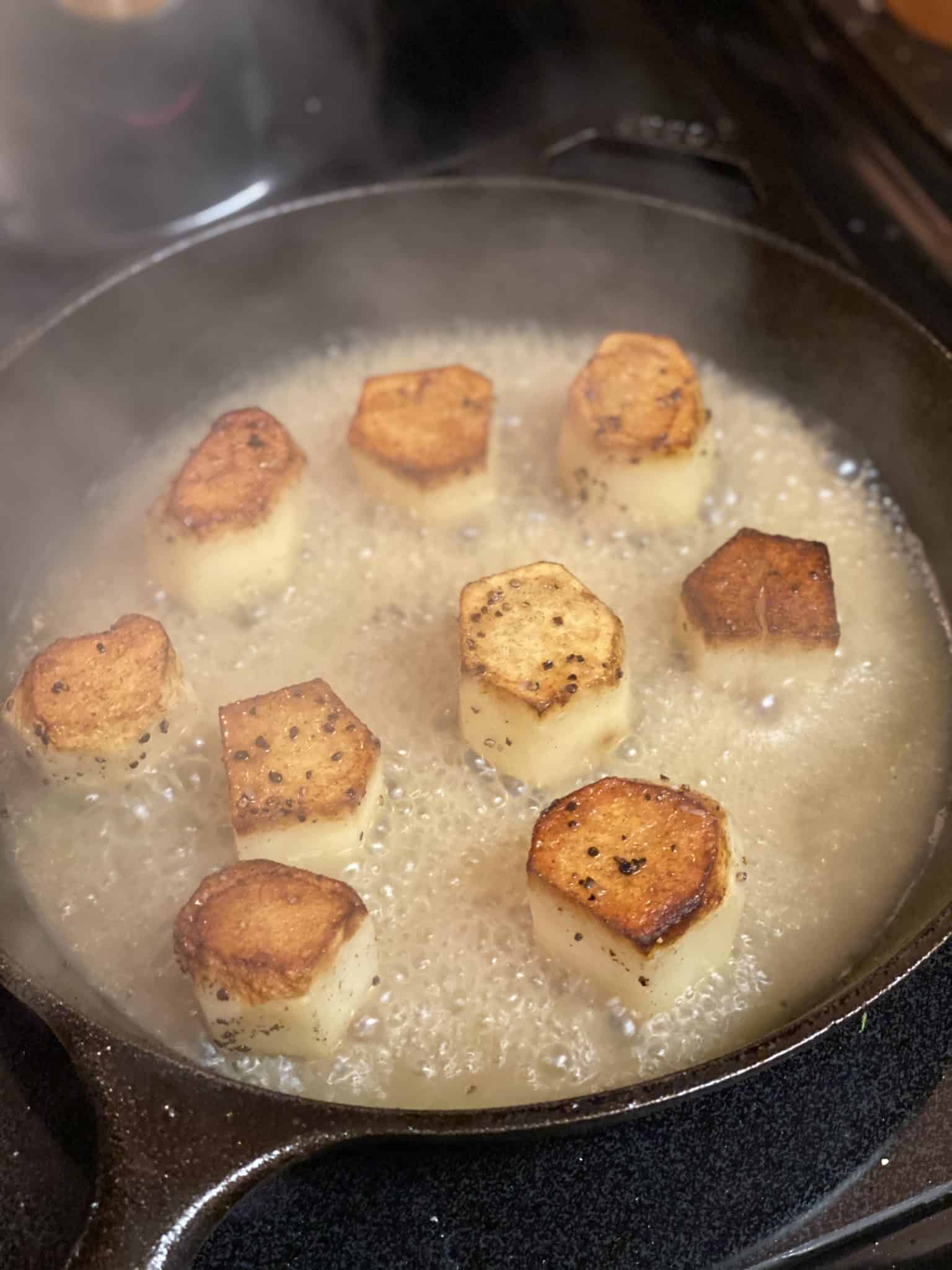 FONDANT POTATOES GOURMET SIDE DISH EASY RECIPE