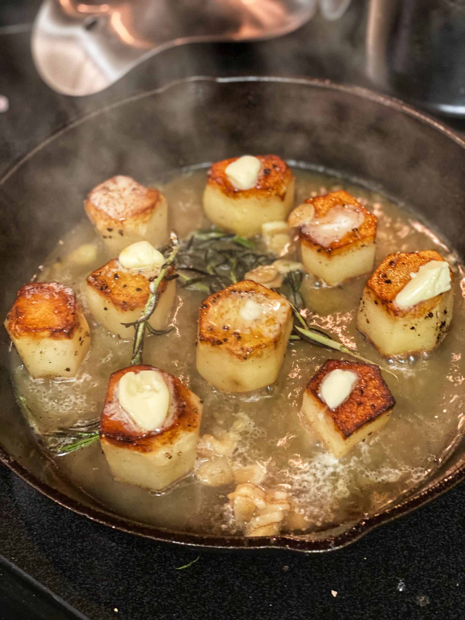 FONDANT POTATOES GOURMET SIDE DISH EASY RECIPE