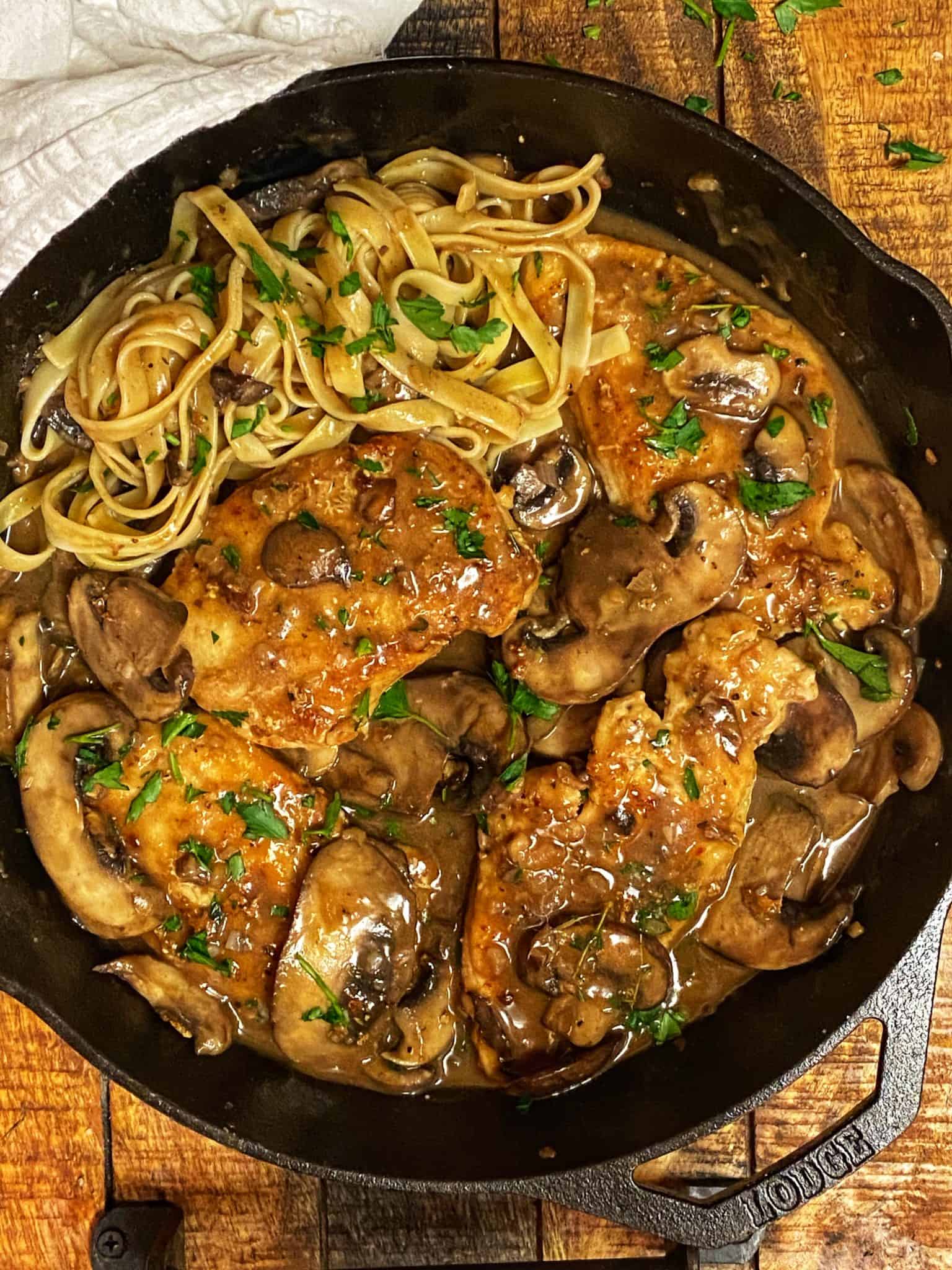 CHICKEN MARSALA DINNER IDEAS EASY RECIPE