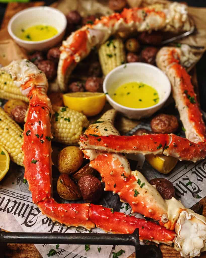 king crab feast