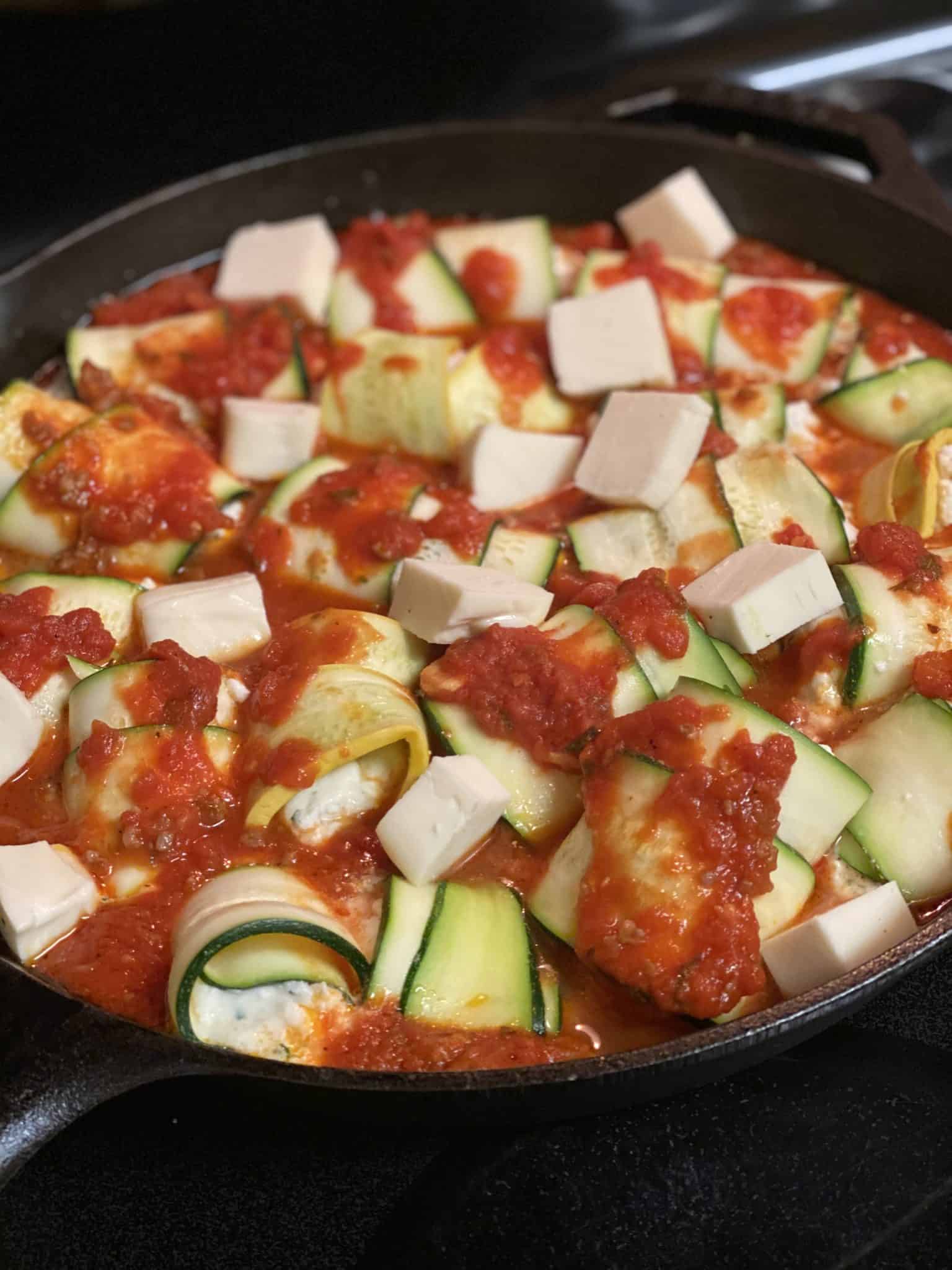 ZUCCHINI ROLLATINI DINNER IDEAS KETO FRIENDLY