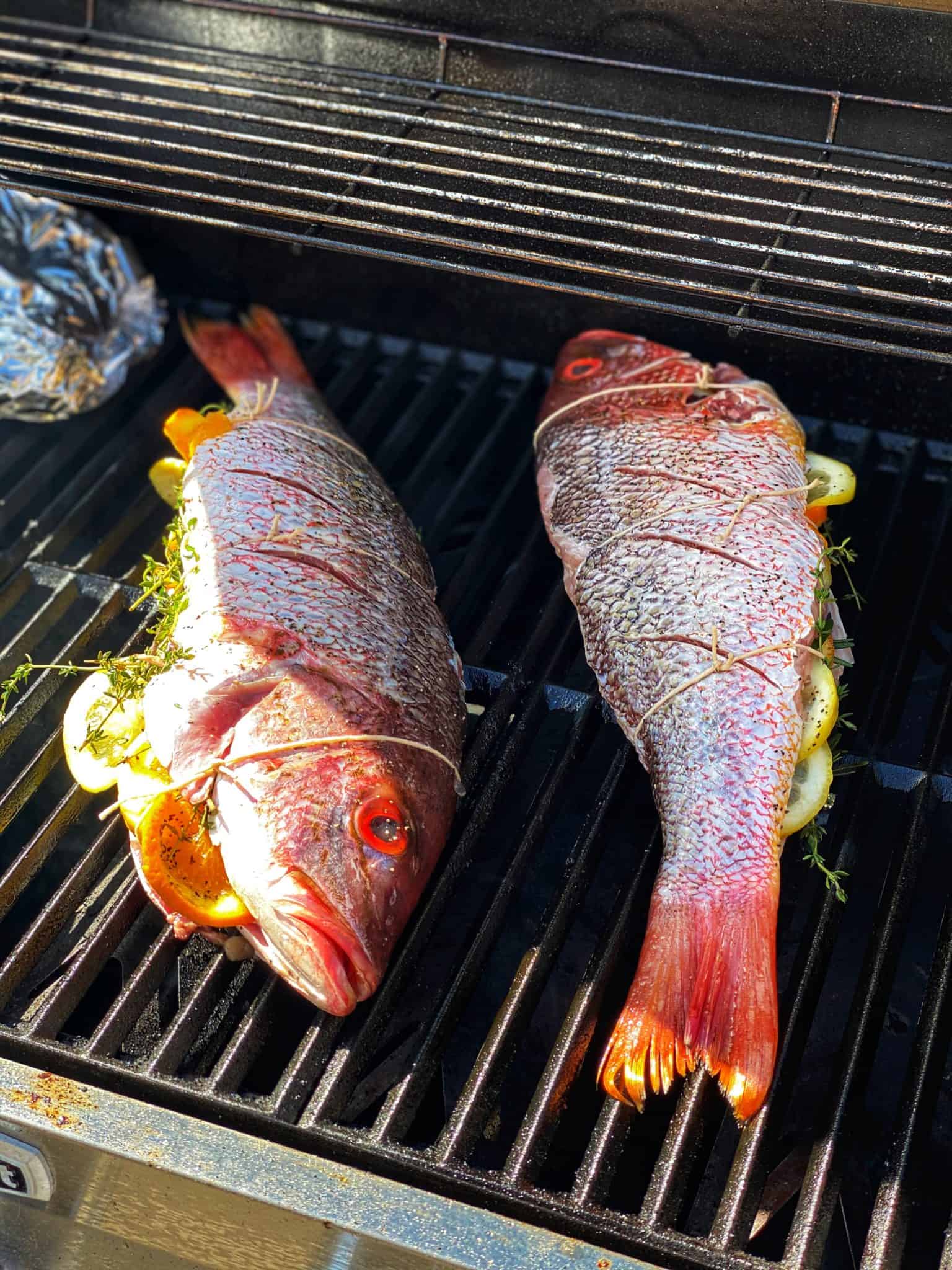 GRILLED WHOLE FISH GRILLING DINNER IDEAS