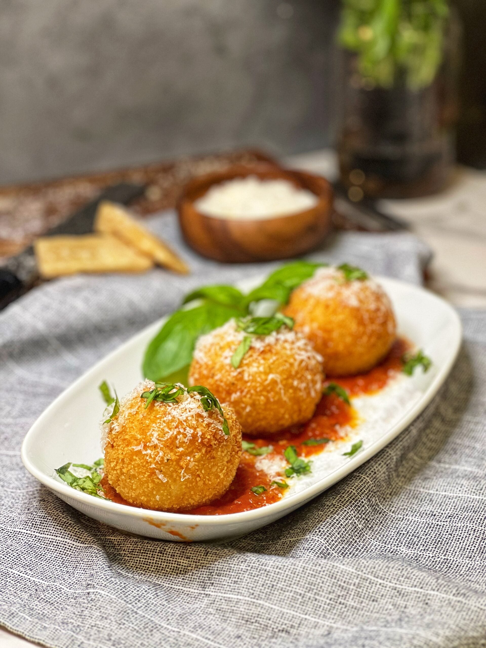 Arancini Italian Rice Balls | Charlotte Fashion Plate