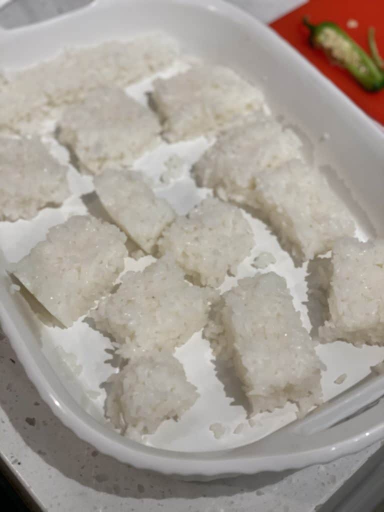 Suchi Rice Square SPICY TUNA RICE SQUARES | APPETIZER | SUSHI