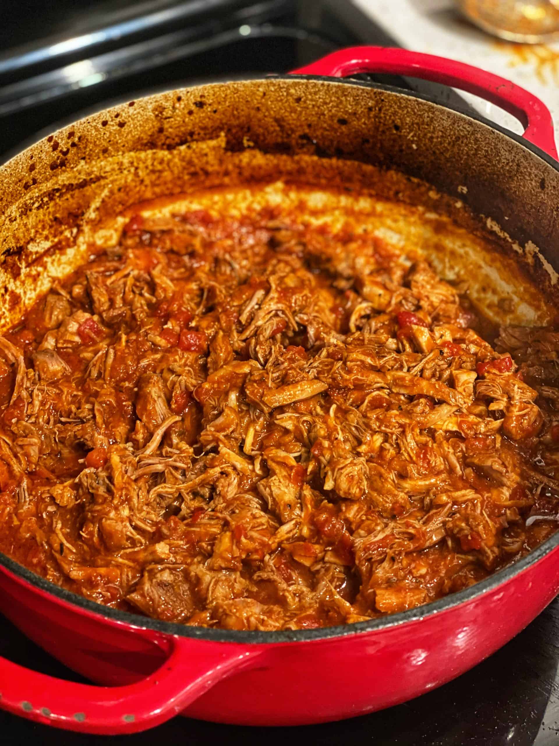 PORK RAGU WITH PAPPARDELLE SLOW COOKER PASTA