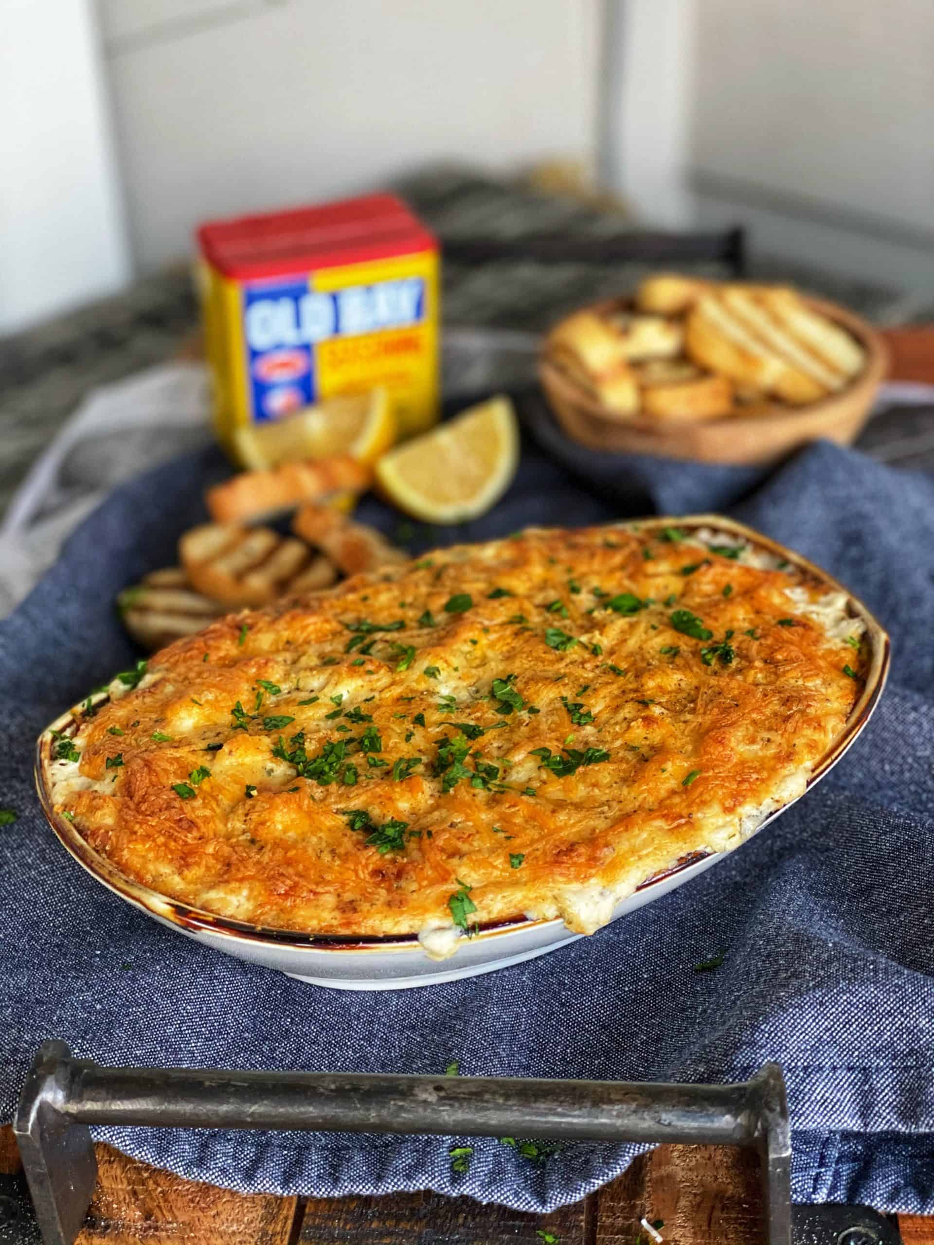 HOT CRAB DIP | APPETIZER | DIP | EASY RECIPE | PARTY FOOD