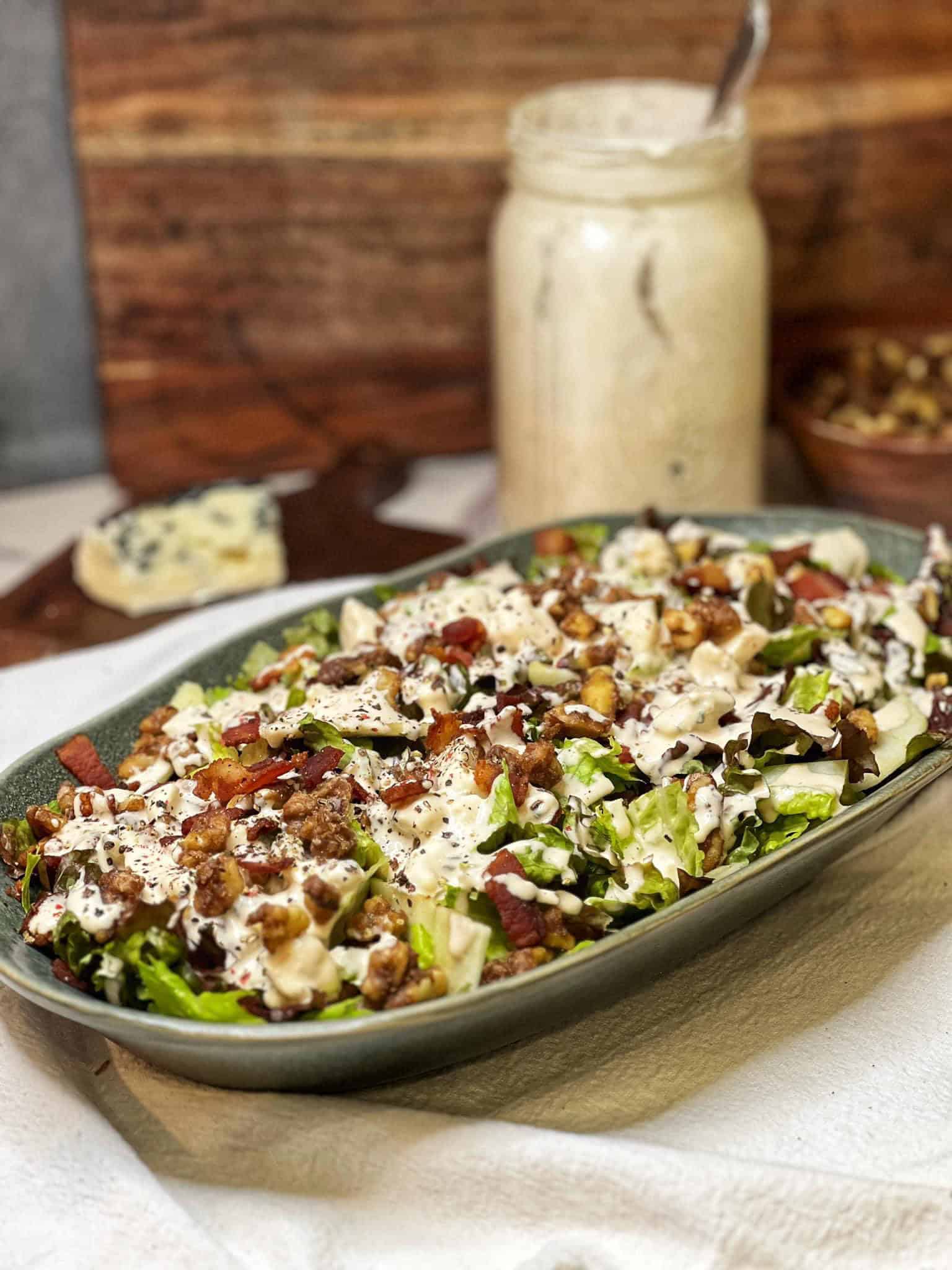 Red Roquefort Salad | Charlotte Fashion Plate