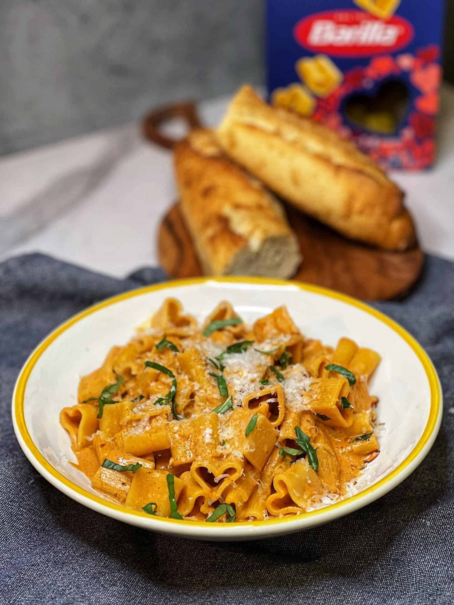 Quick Pasta alla Vodka | Charlotte Fashion Plate