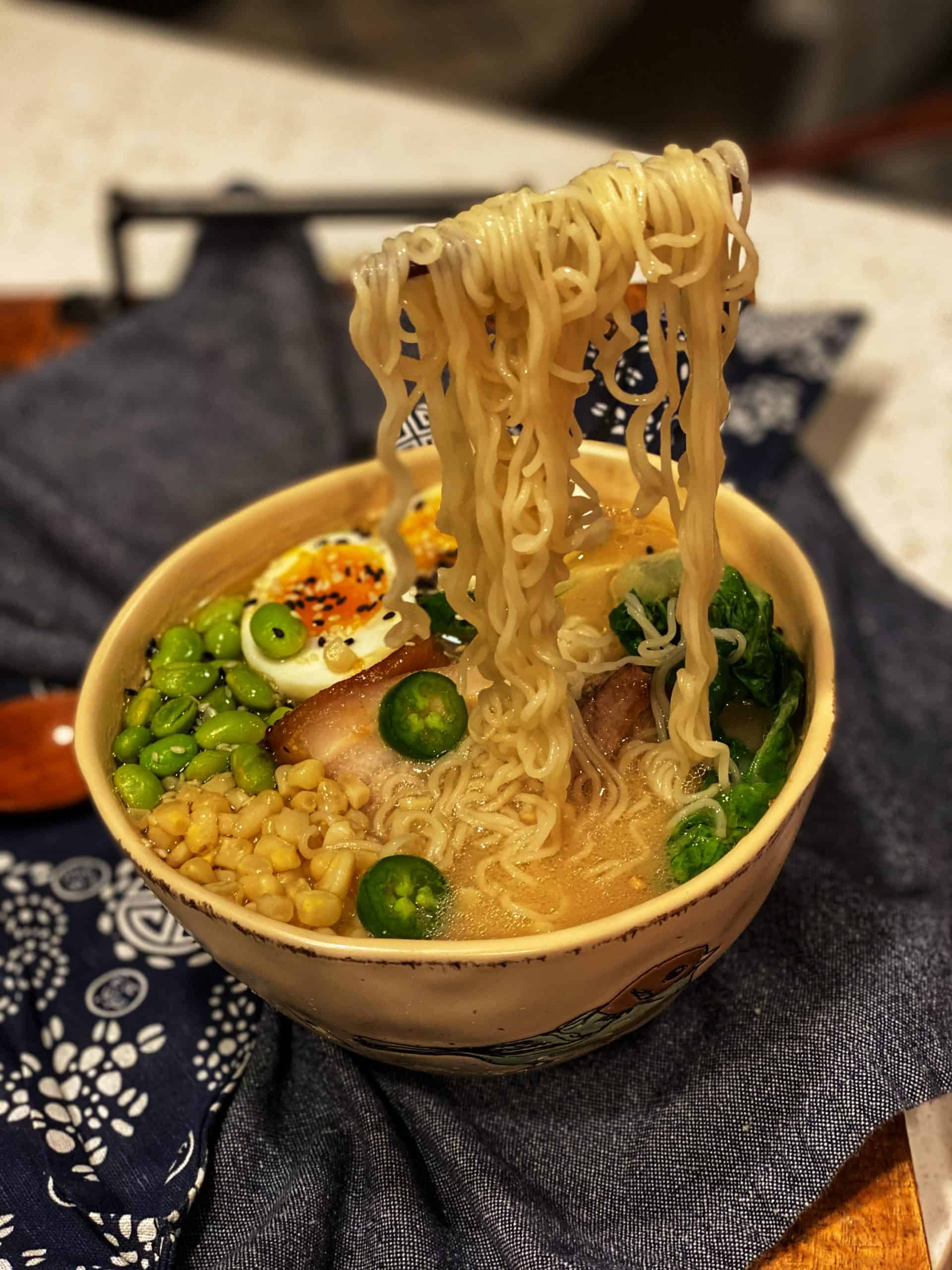 QUICK MISO RAMEN ASIAN FOOD DINNER IDEAS