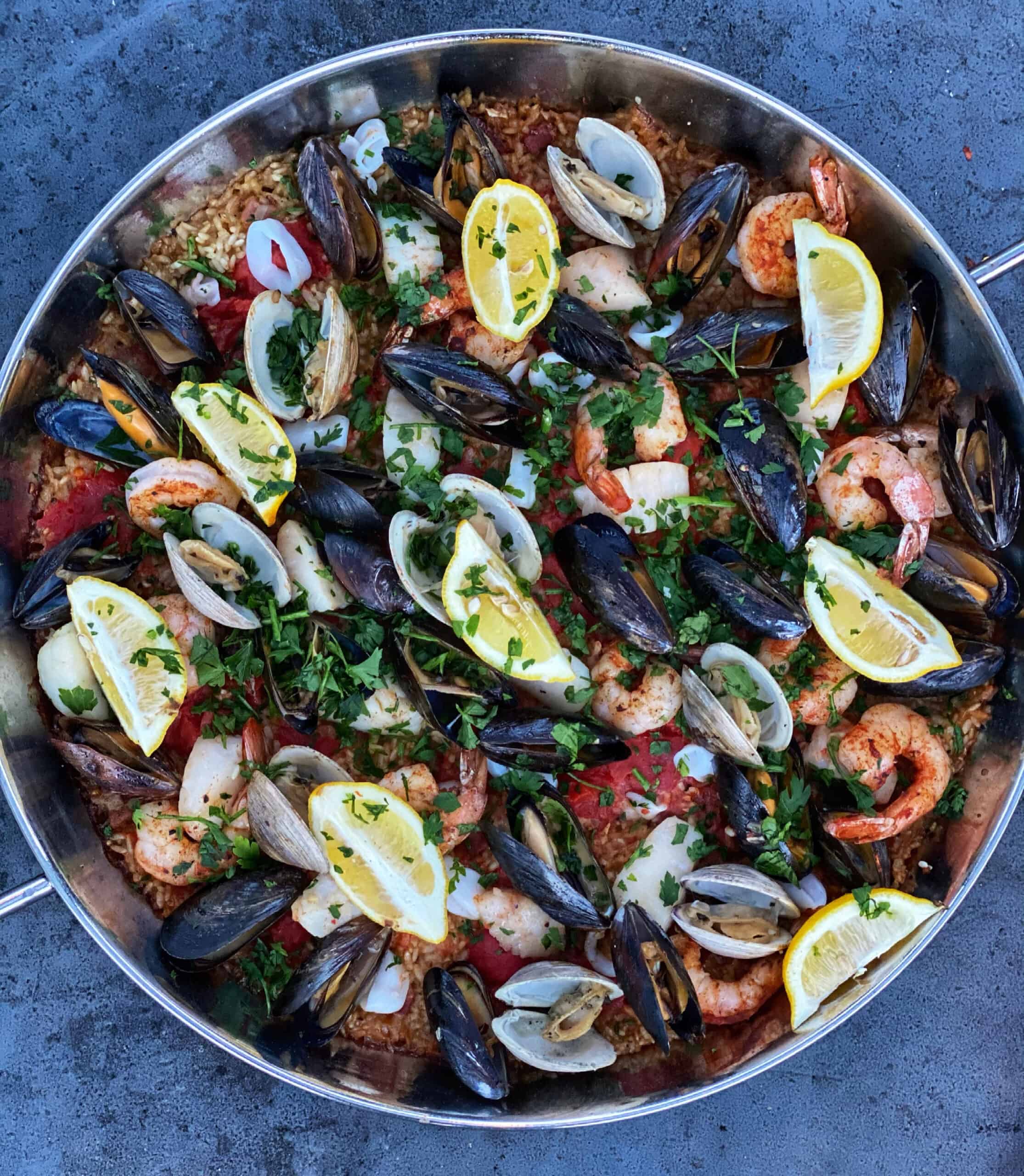 EASY SEAFOOD PAELLA DINNER IDEAS FISH AND SEAFOOD