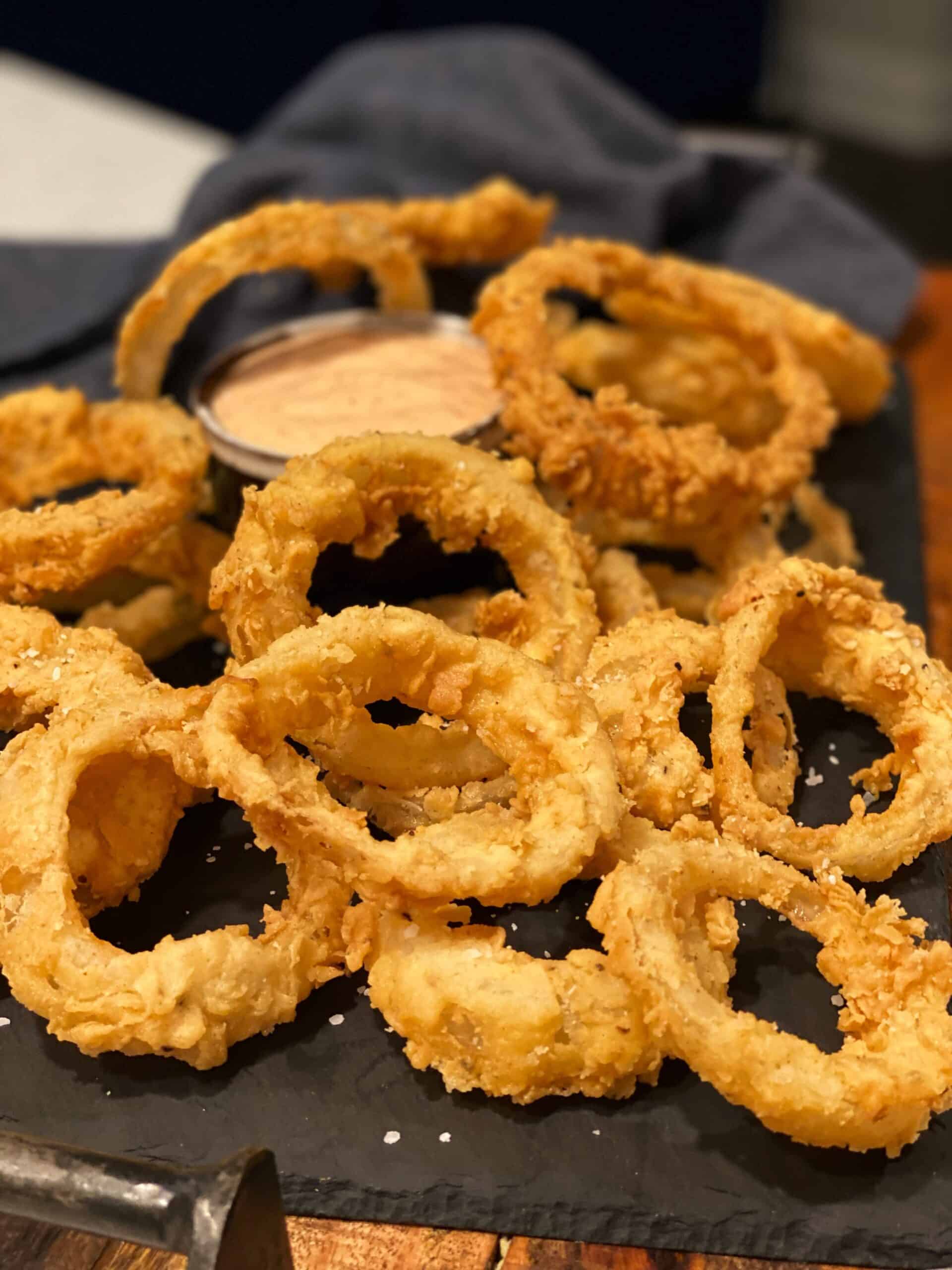 Texas-Style Buttermilk Onion Rings, Kicked up! - A Feast For The Eyes