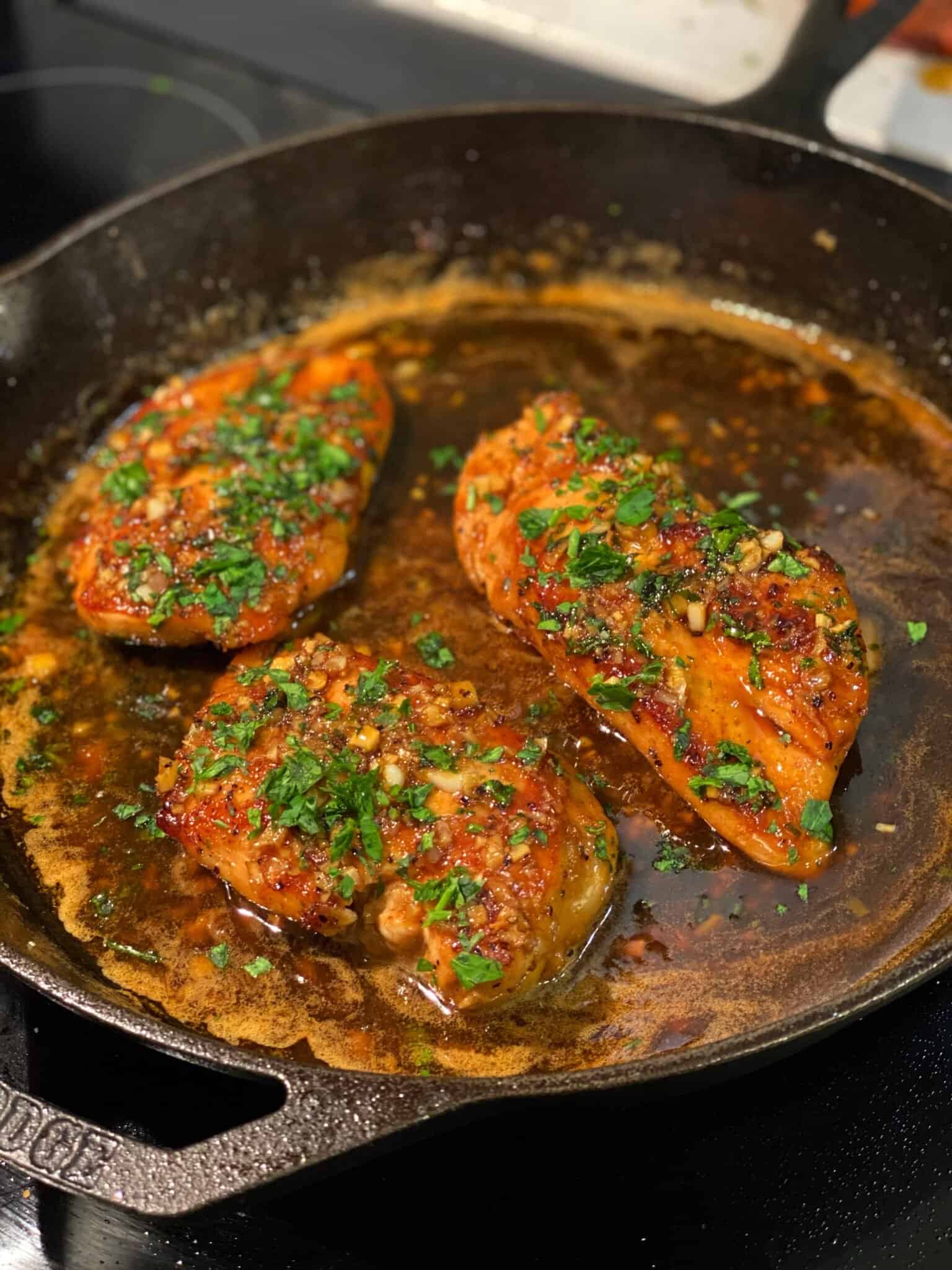 MAPLE GARLIC GLAZED CHICKEN DINNER IDEAS EASY RECIPE