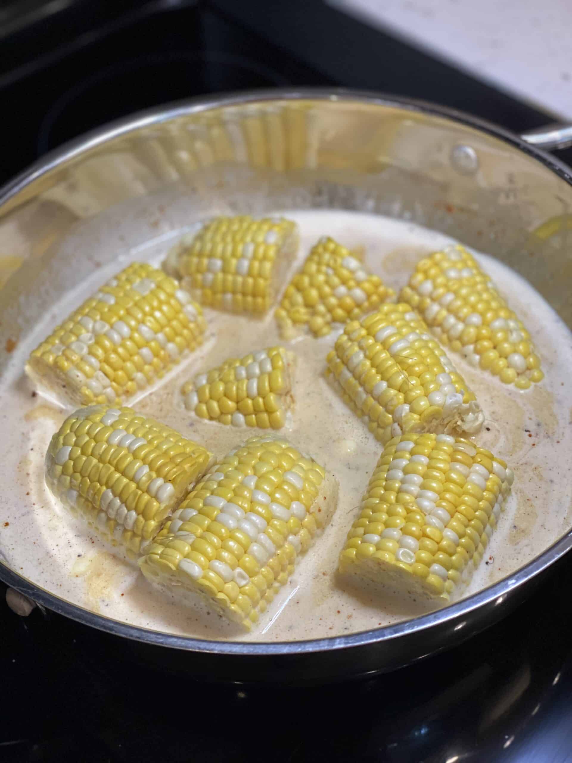 Creamed Corn on the Cob Summer Side Dish Recipes