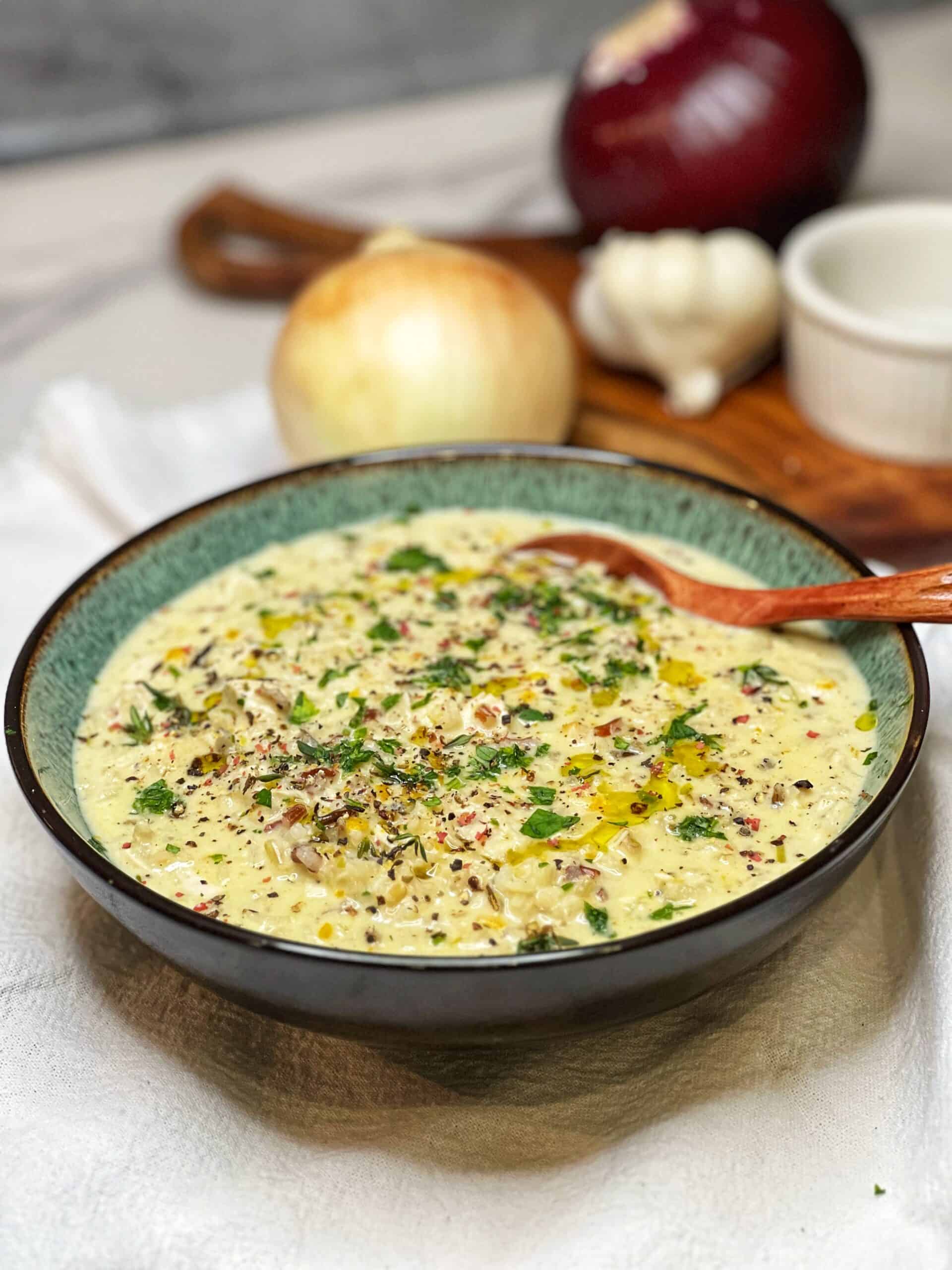 Chicken Wild Rice Soup | Charlotte Fashion Plate