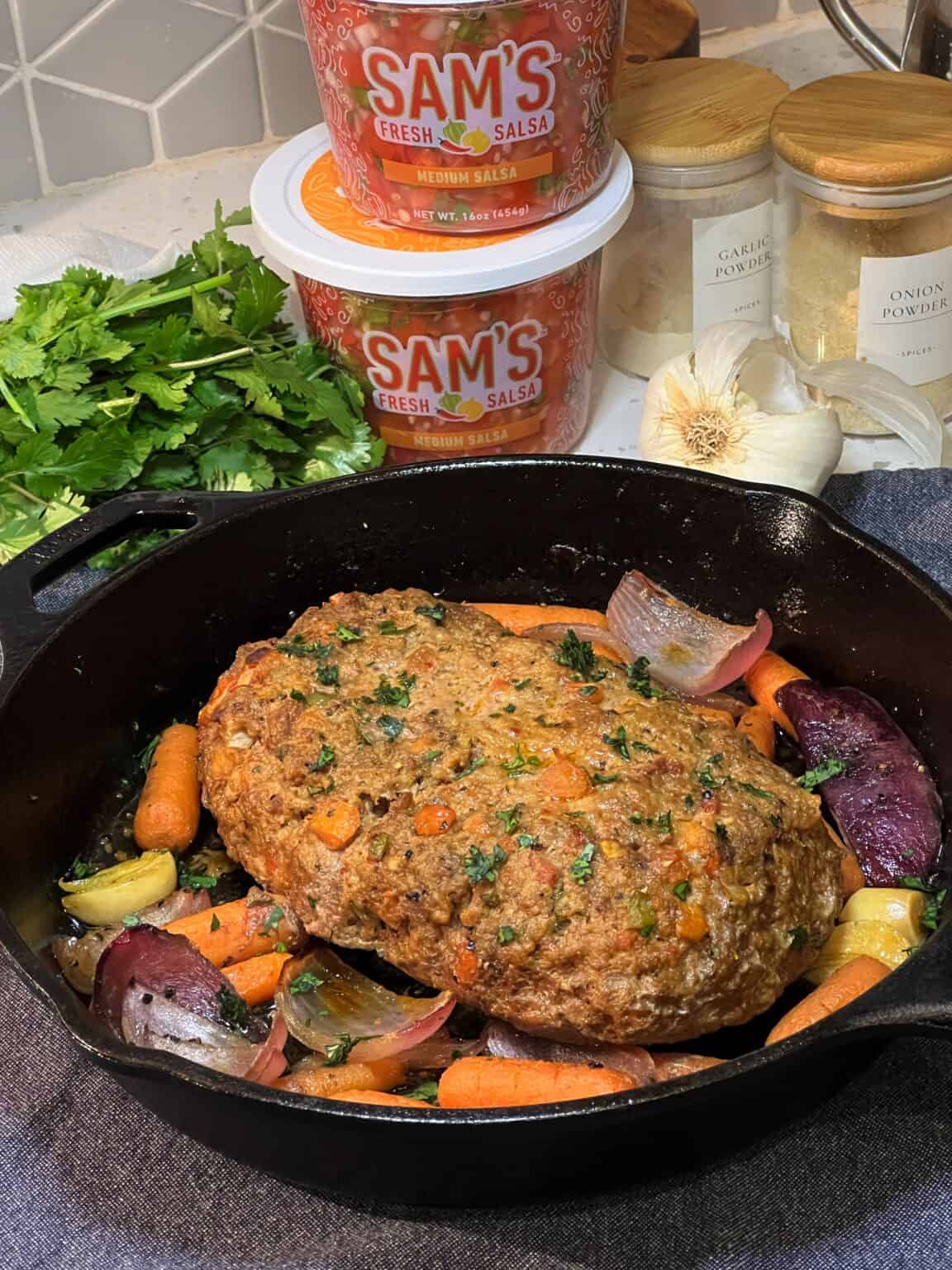 Fresh Salsa Chorizo Meatloaf Easy Dinner Ideas