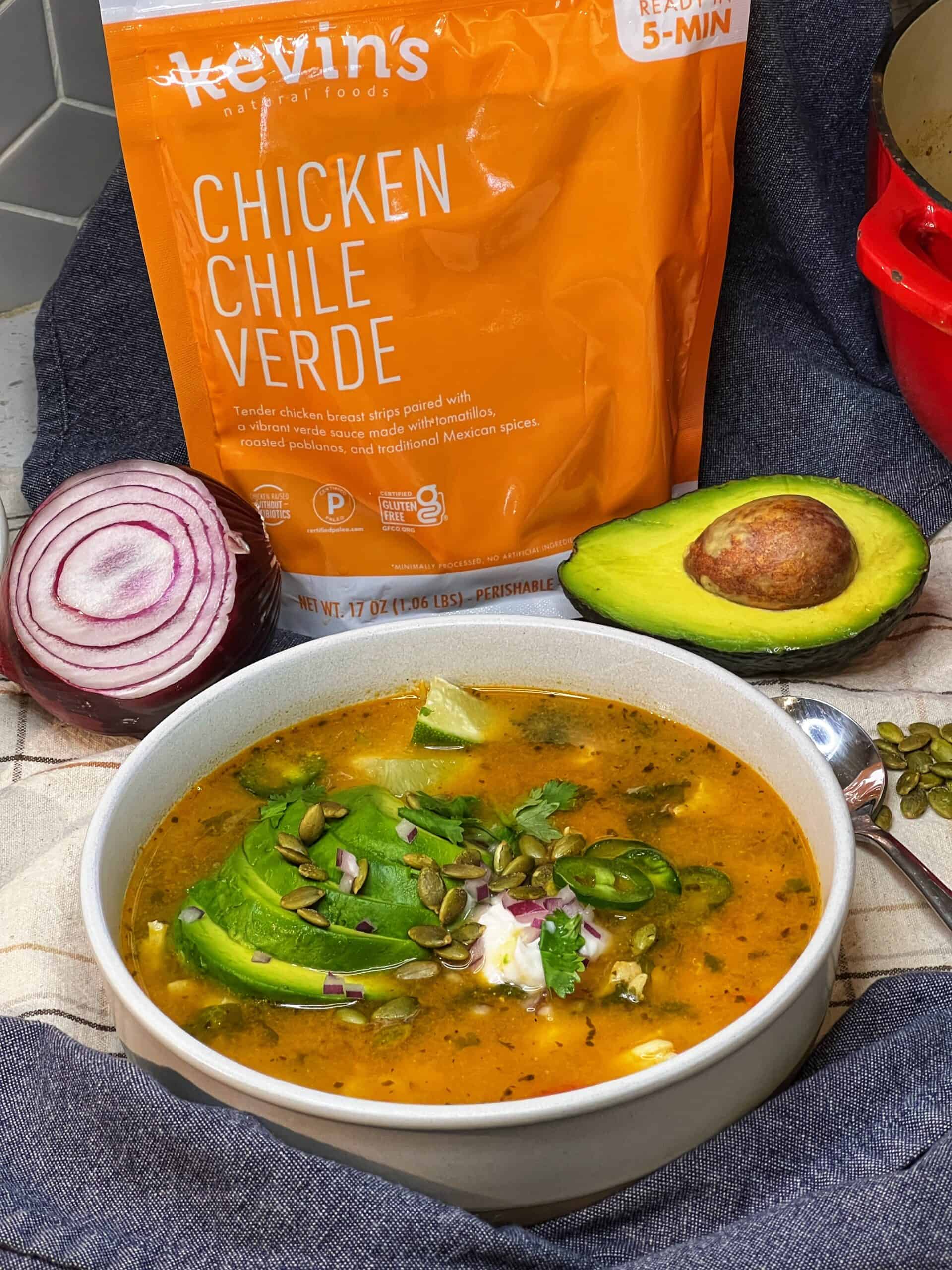 Paleo Chicken Verde Soup Caveman Diet Quick Soup