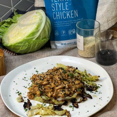 Chicken Teriyaki with Charred Cabbage
