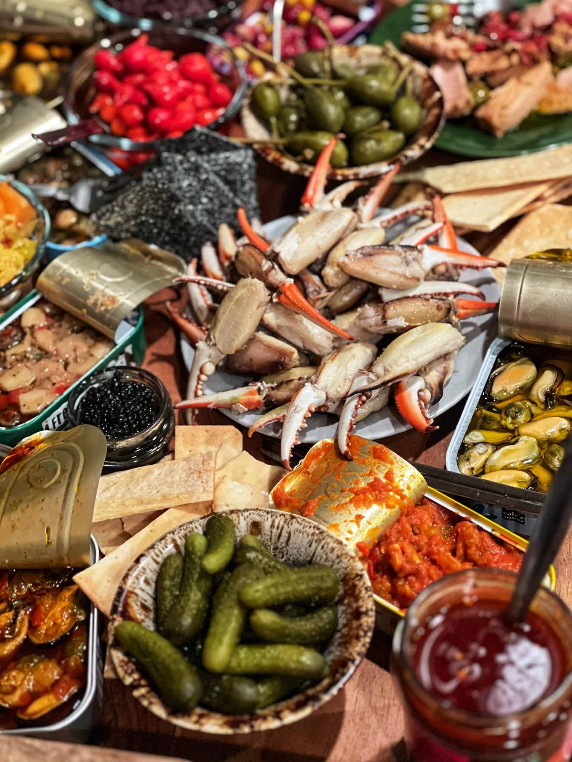 Butter Garlic Crab Claws Creole Seafood Appetizer