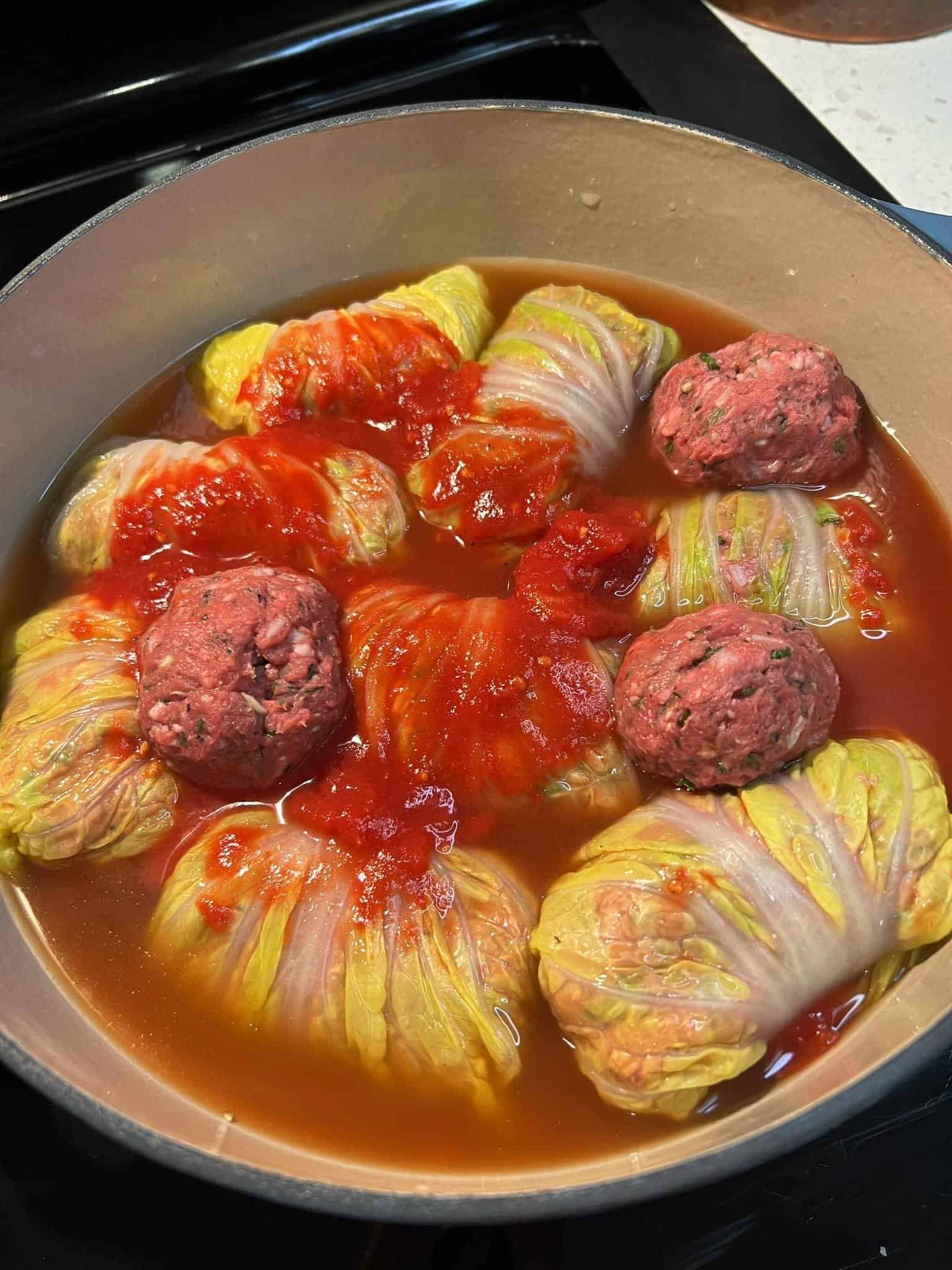 Ground Lamb Cabbage Rolls Charlotte Fashion Plate