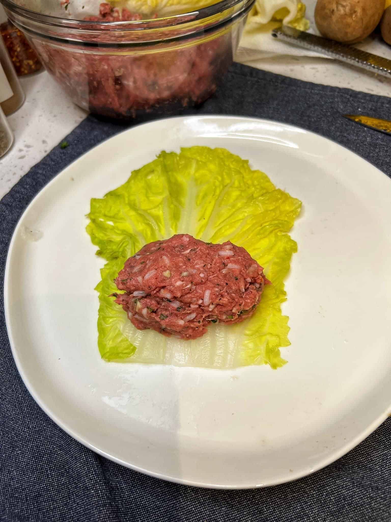 Ground Lamb Cabbage Rolls Charlotte Fashion Plate