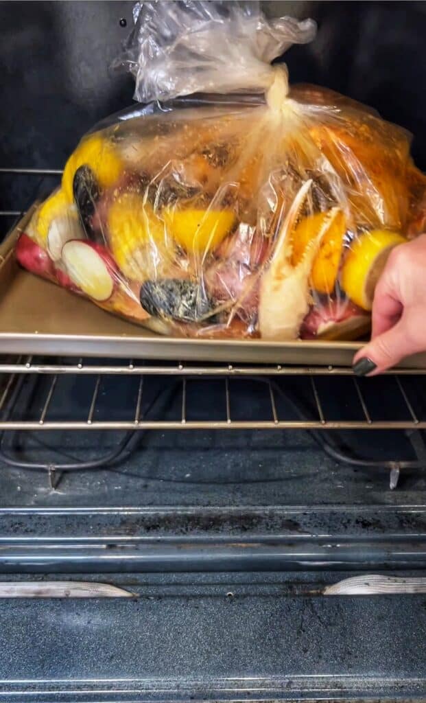 Oven Bag Seafood Boil Charlotte Fashion Plate