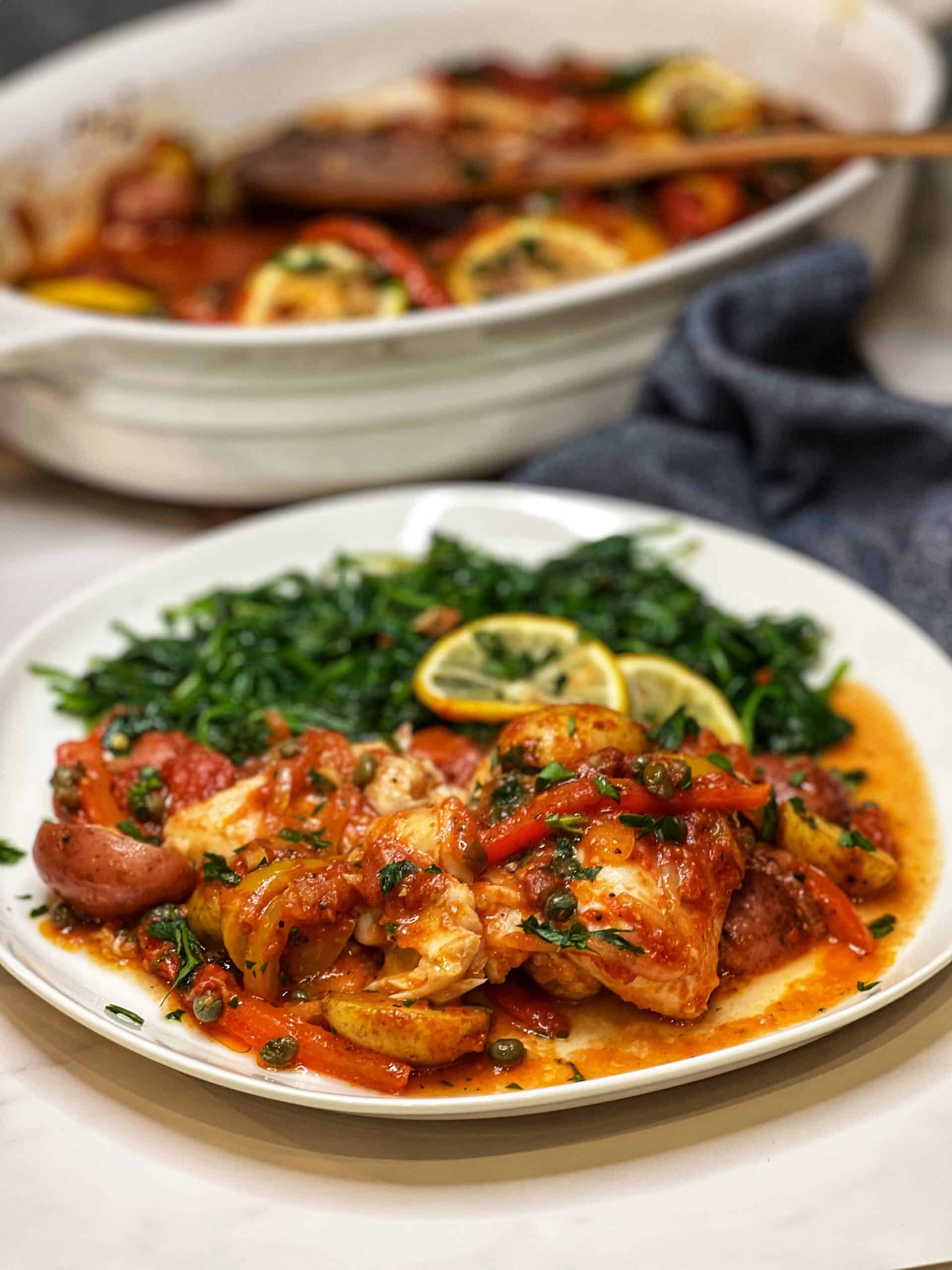 Oven Roasted Cod | Charlotte Fashion Plate
