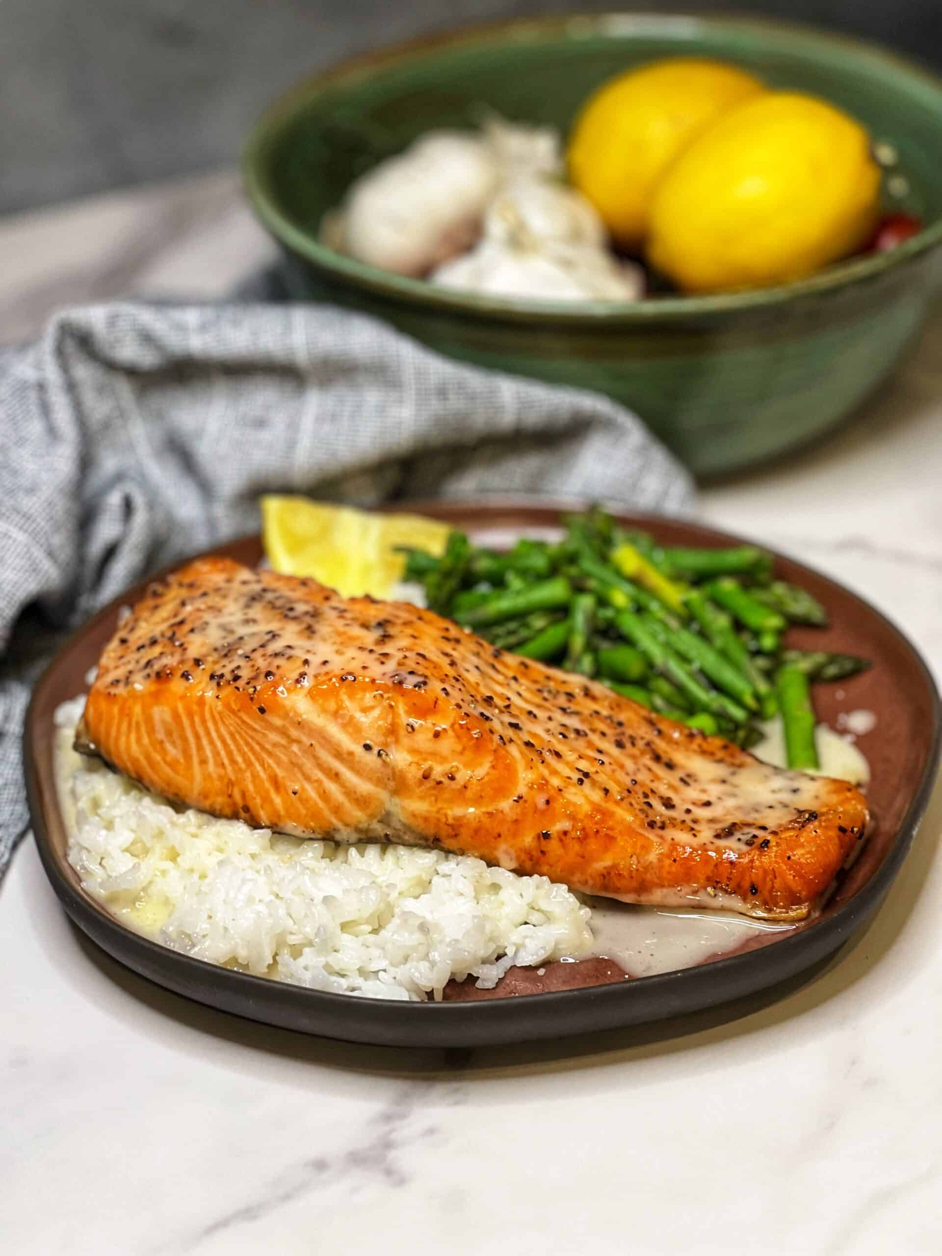 Easy Air Fryer Salmon | Charlotte Fashion Plate