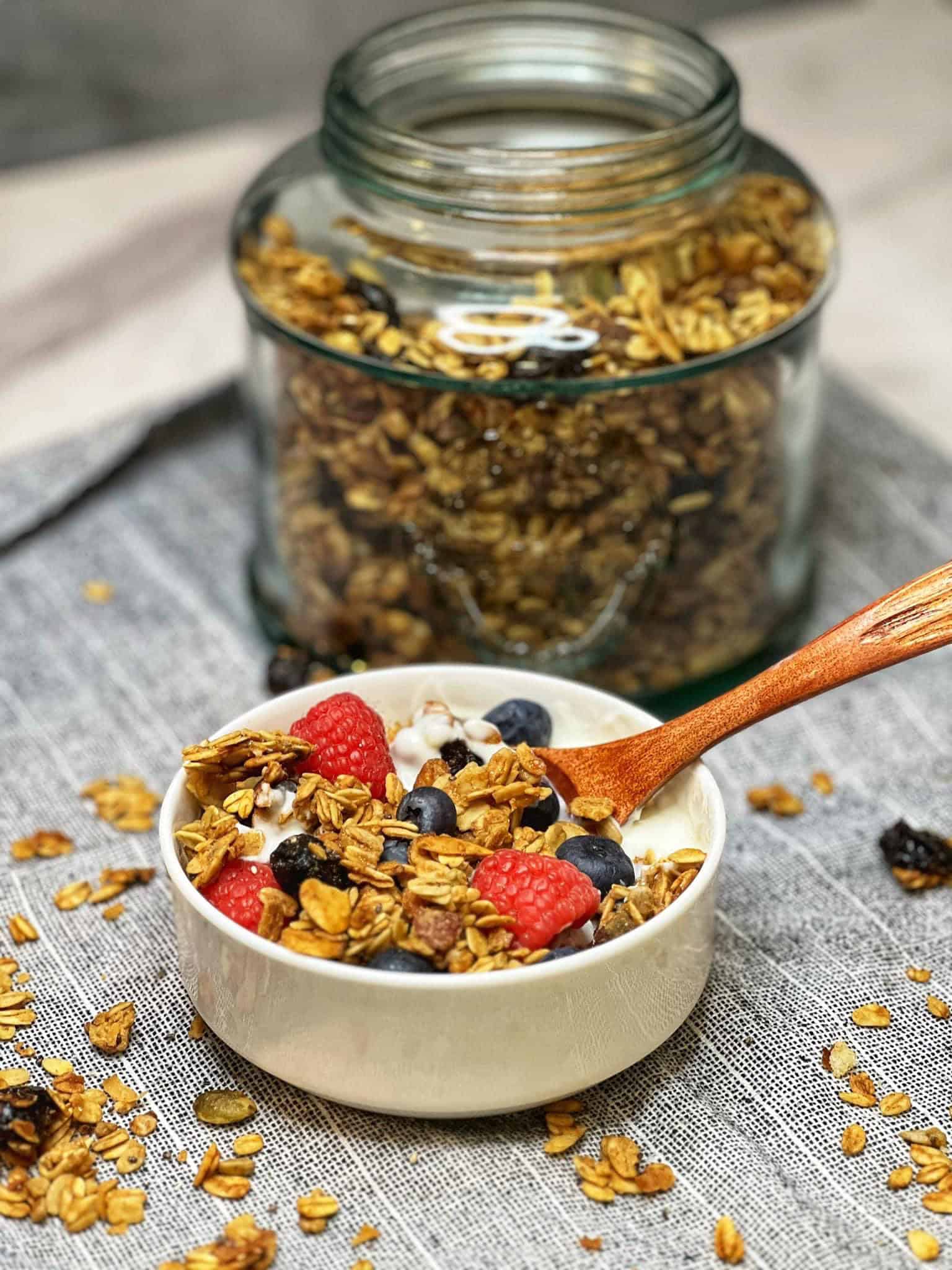 Gluten-Free Homemade Granola | Charlotte Fashion Plate