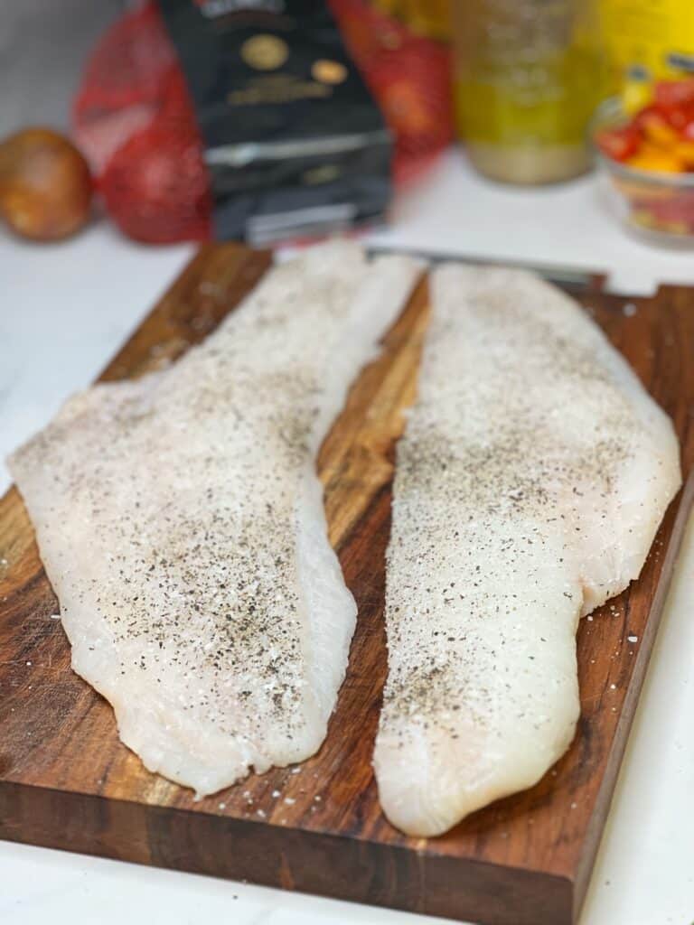 Haddock Milanese Charlotte Fashion Plate