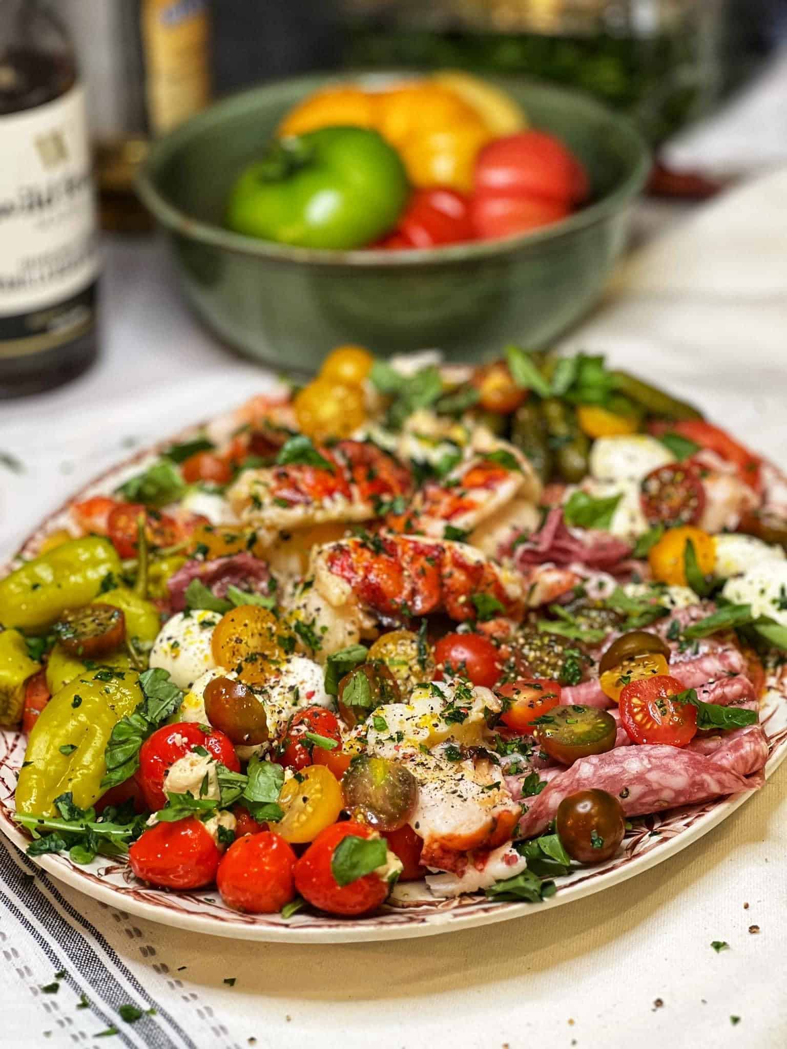 Heirloom Tomato Lobster Salad | Charlotte Fashion Plate